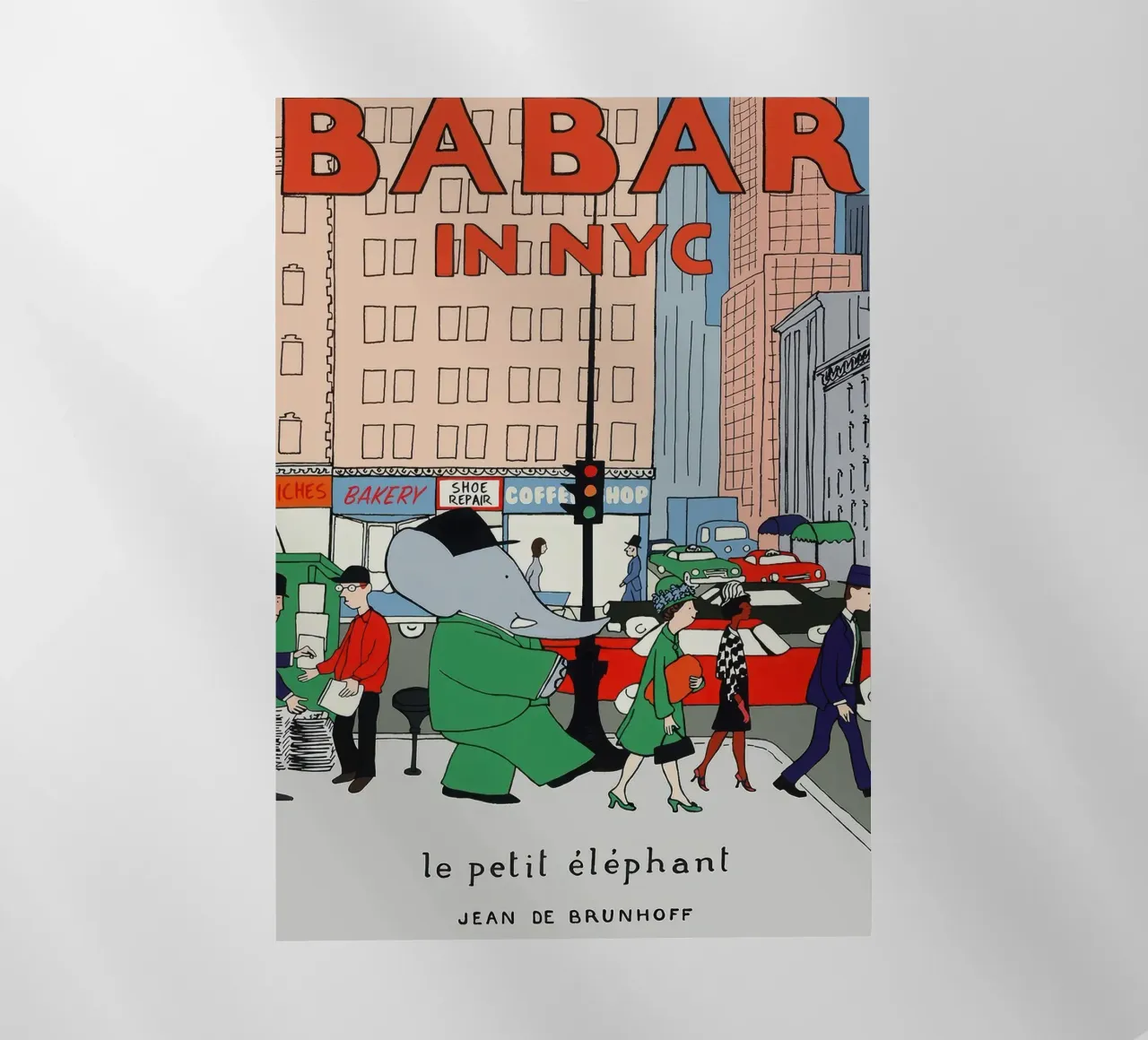Babar a New York pellicola backlit da Panait Ivascu