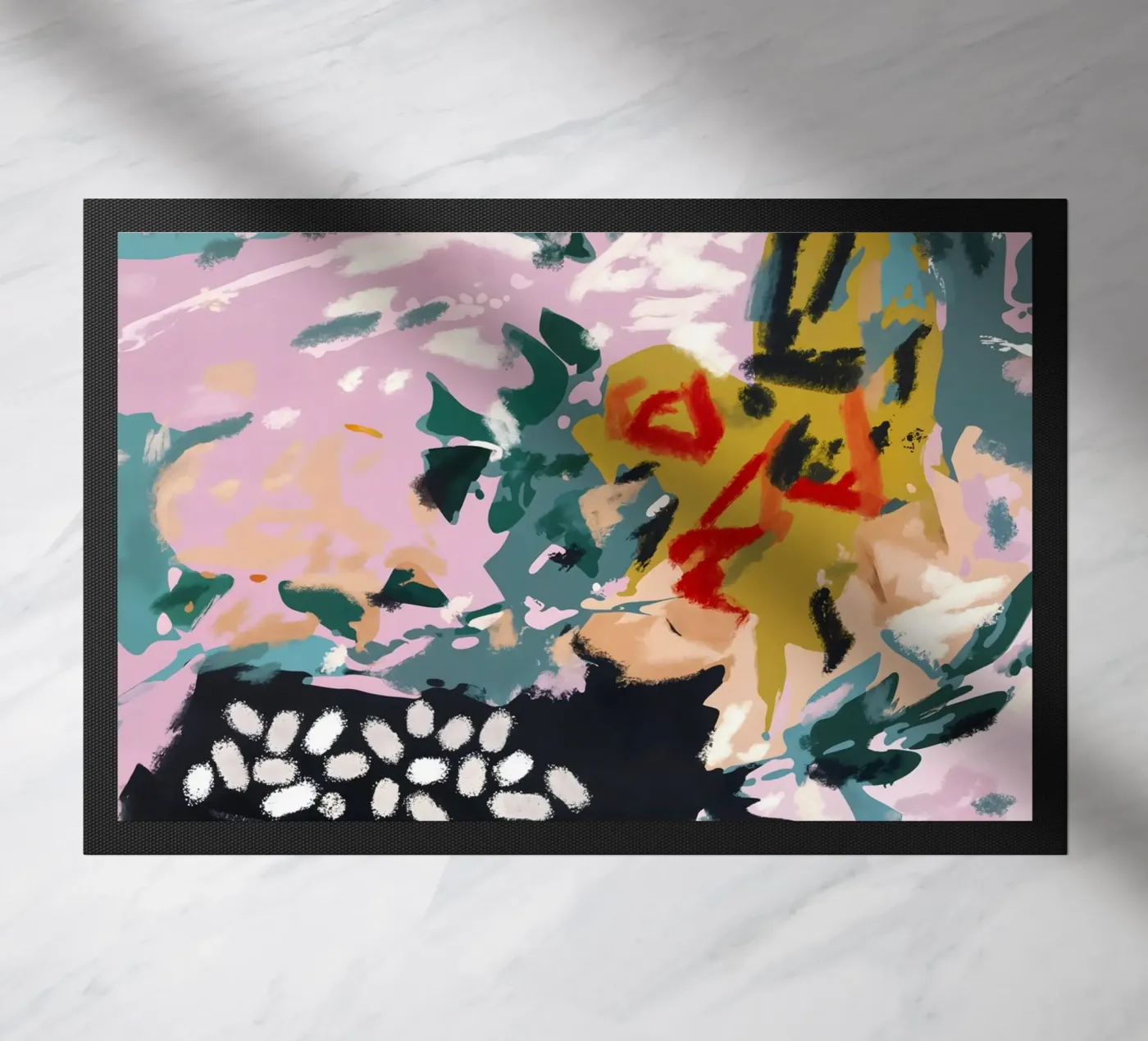 Olive Watcher Fußmatte von 83oranges.com