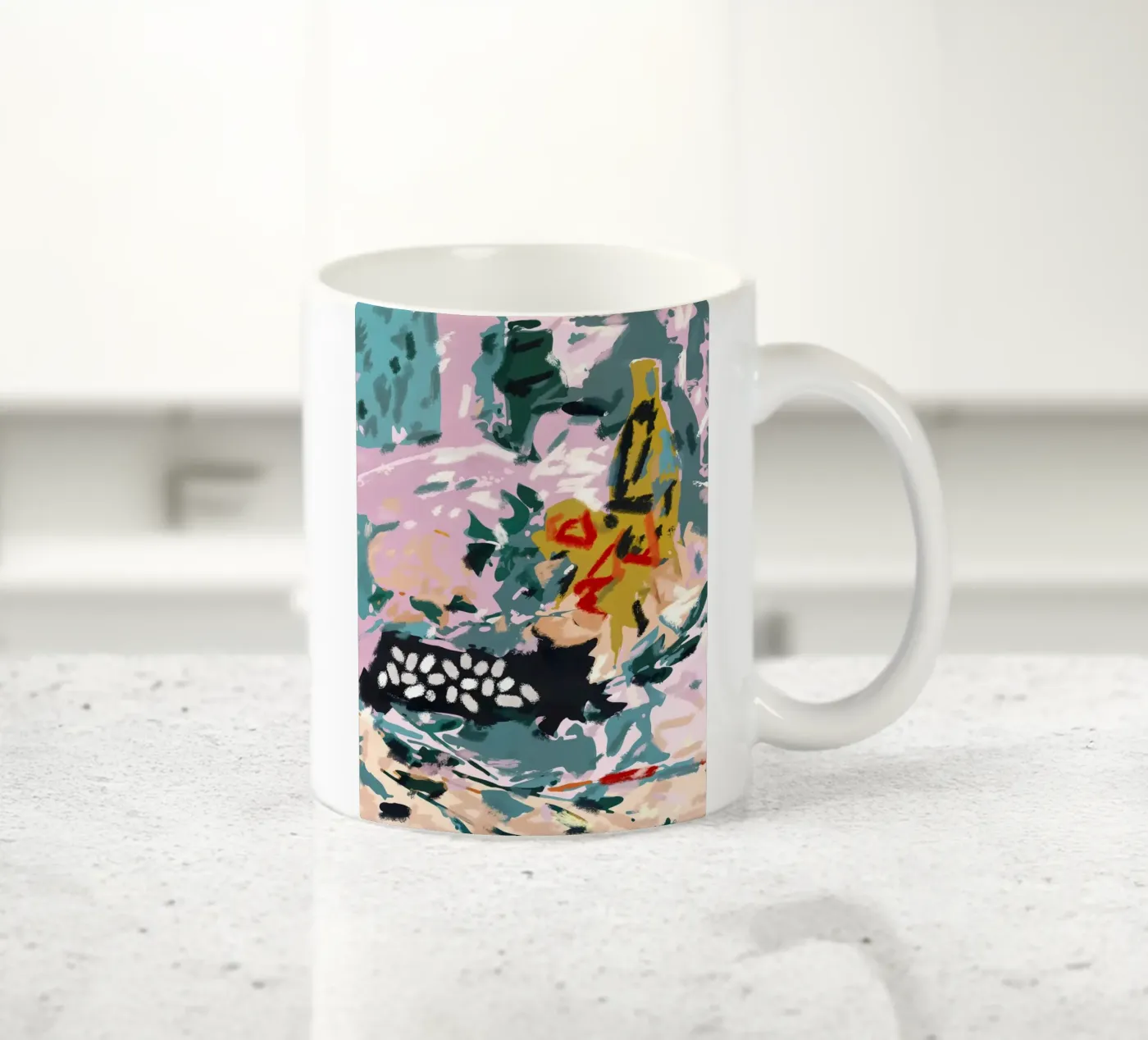 Olive Watcher ceramic mug by 83oranges.com