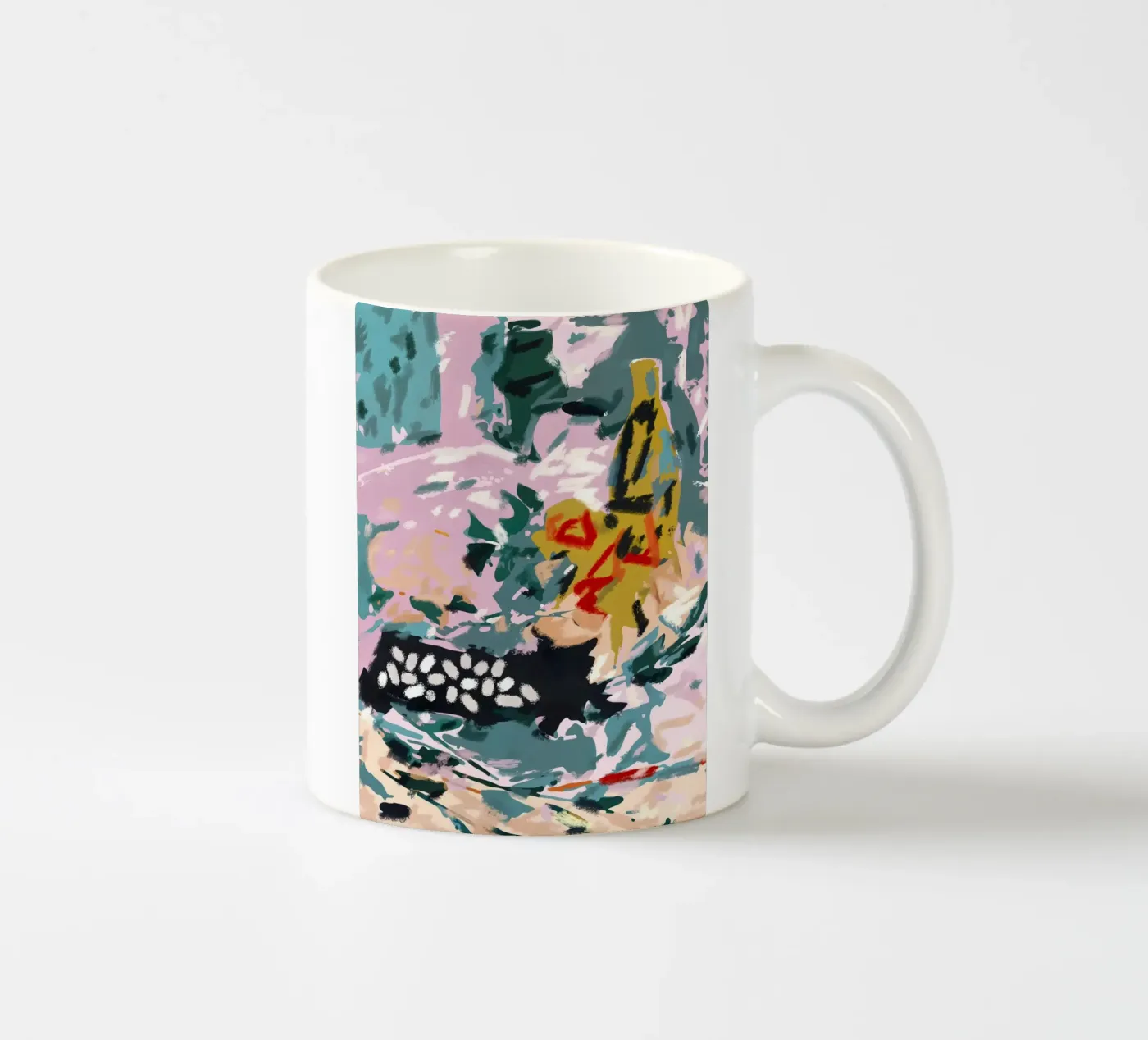 Olive Watcher ceramic mug by 83oranges.com