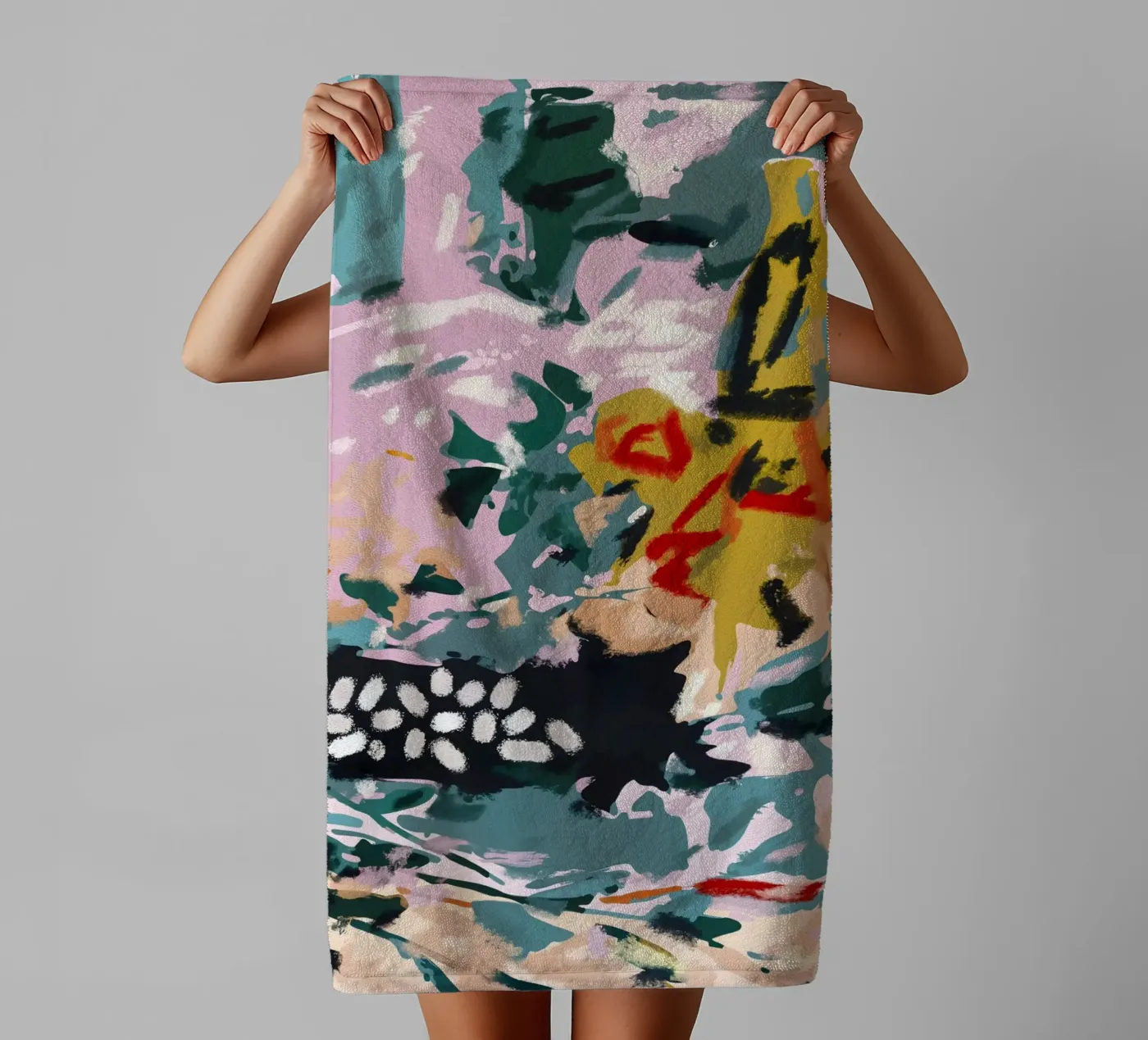 Olive Watcher towel by 83oranges.com