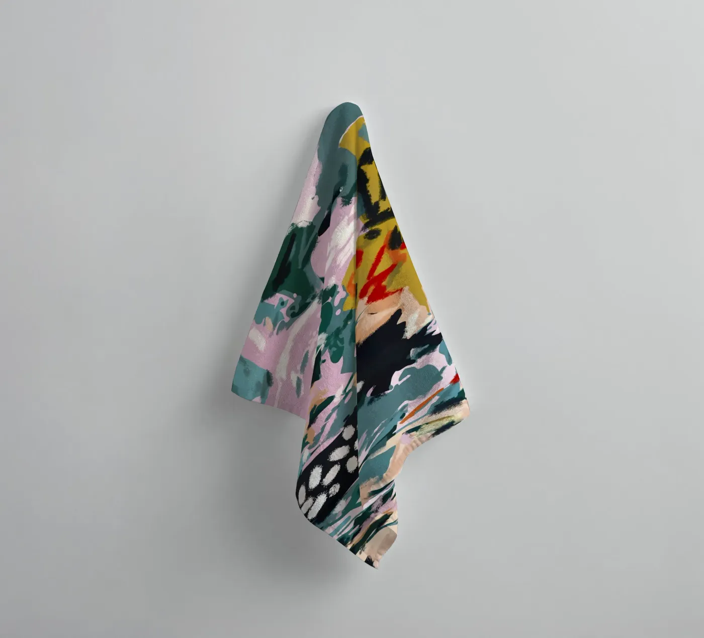 Olive Watcher towel by 83oranges.com