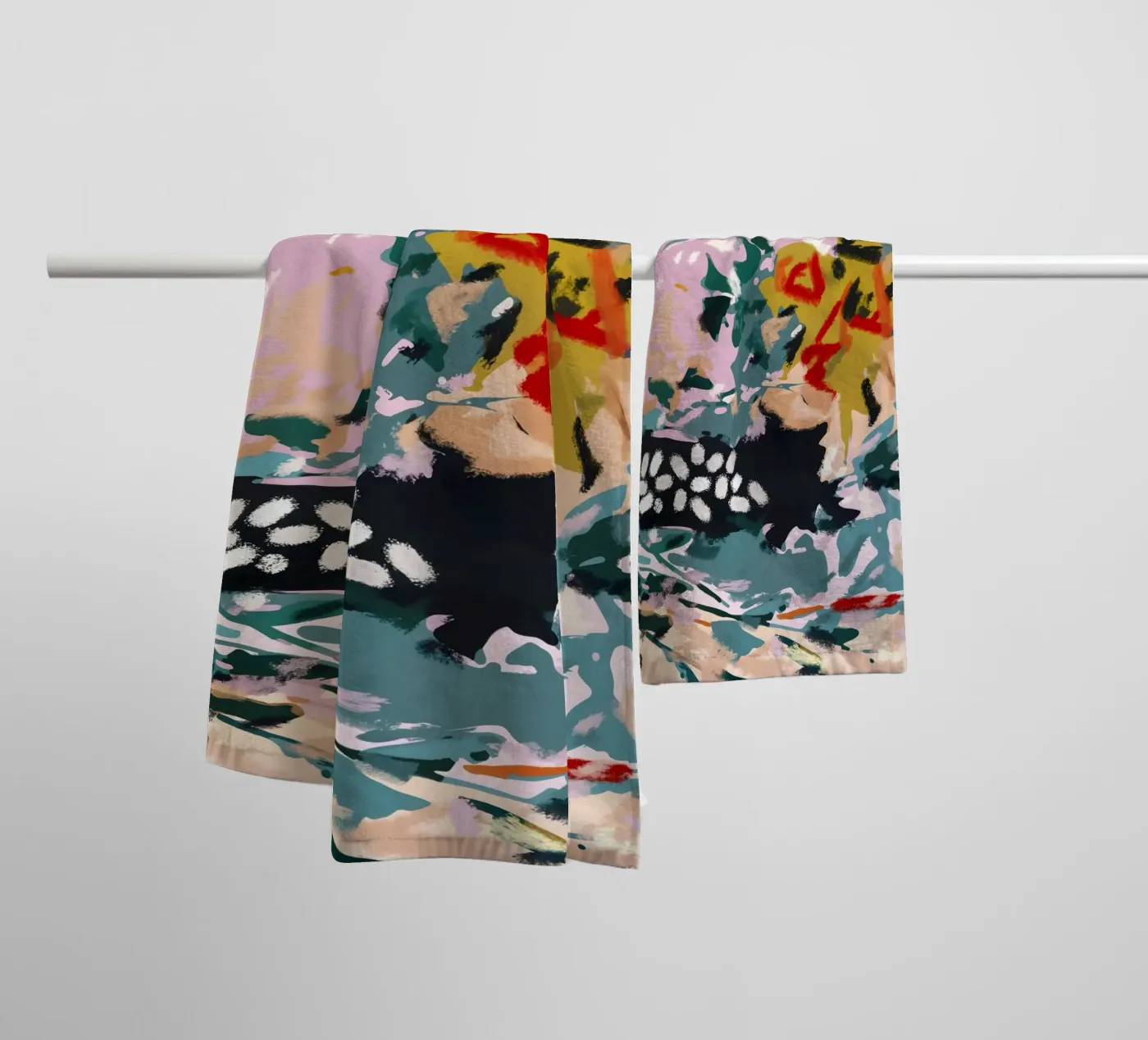 Olive Watcher towel by 83oranges.com