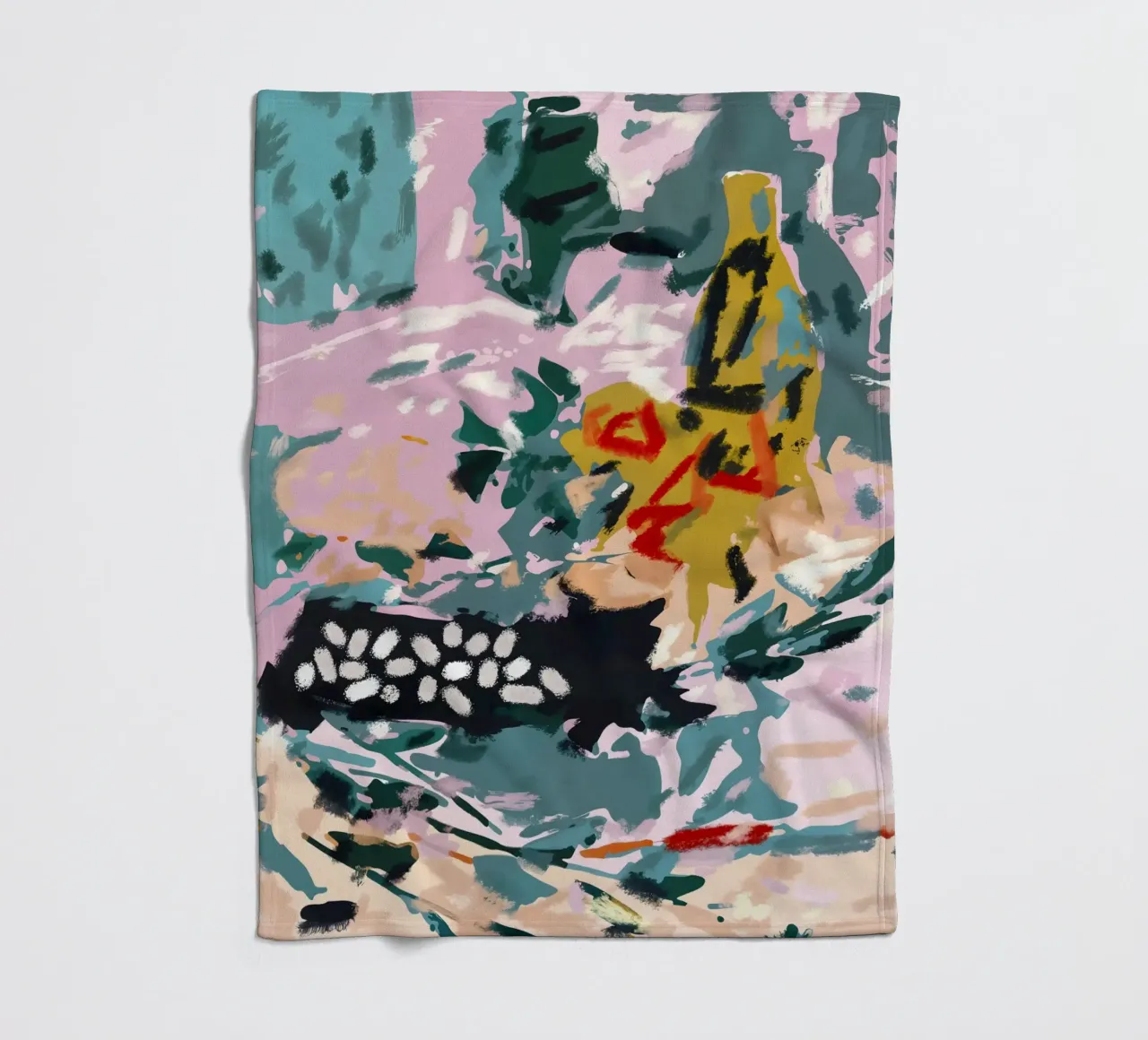 Olivenbaumwächter Fleecedecke von 83oranges.com