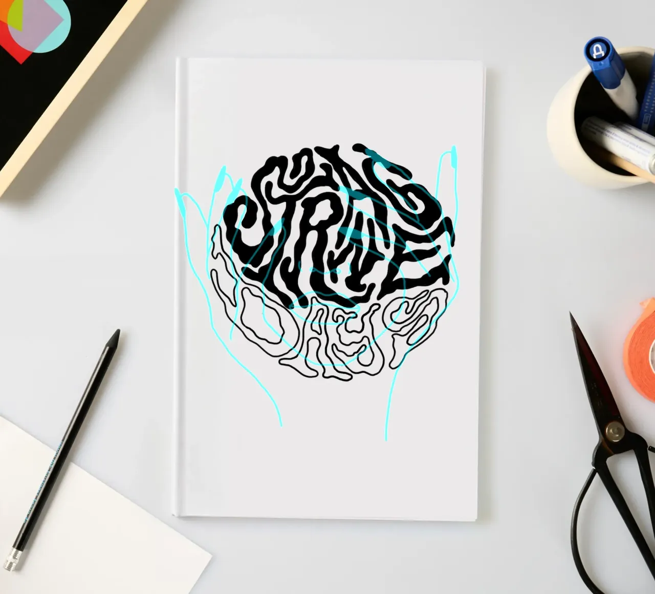 Strange Days notebook by byh.illustration