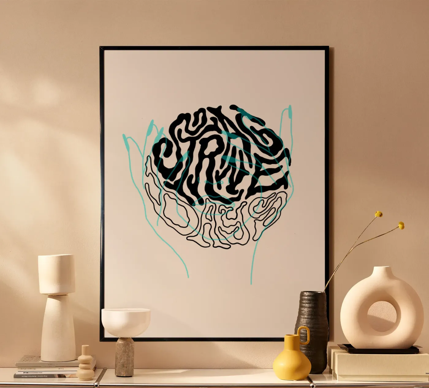 Strange Days poster da byh.illustration