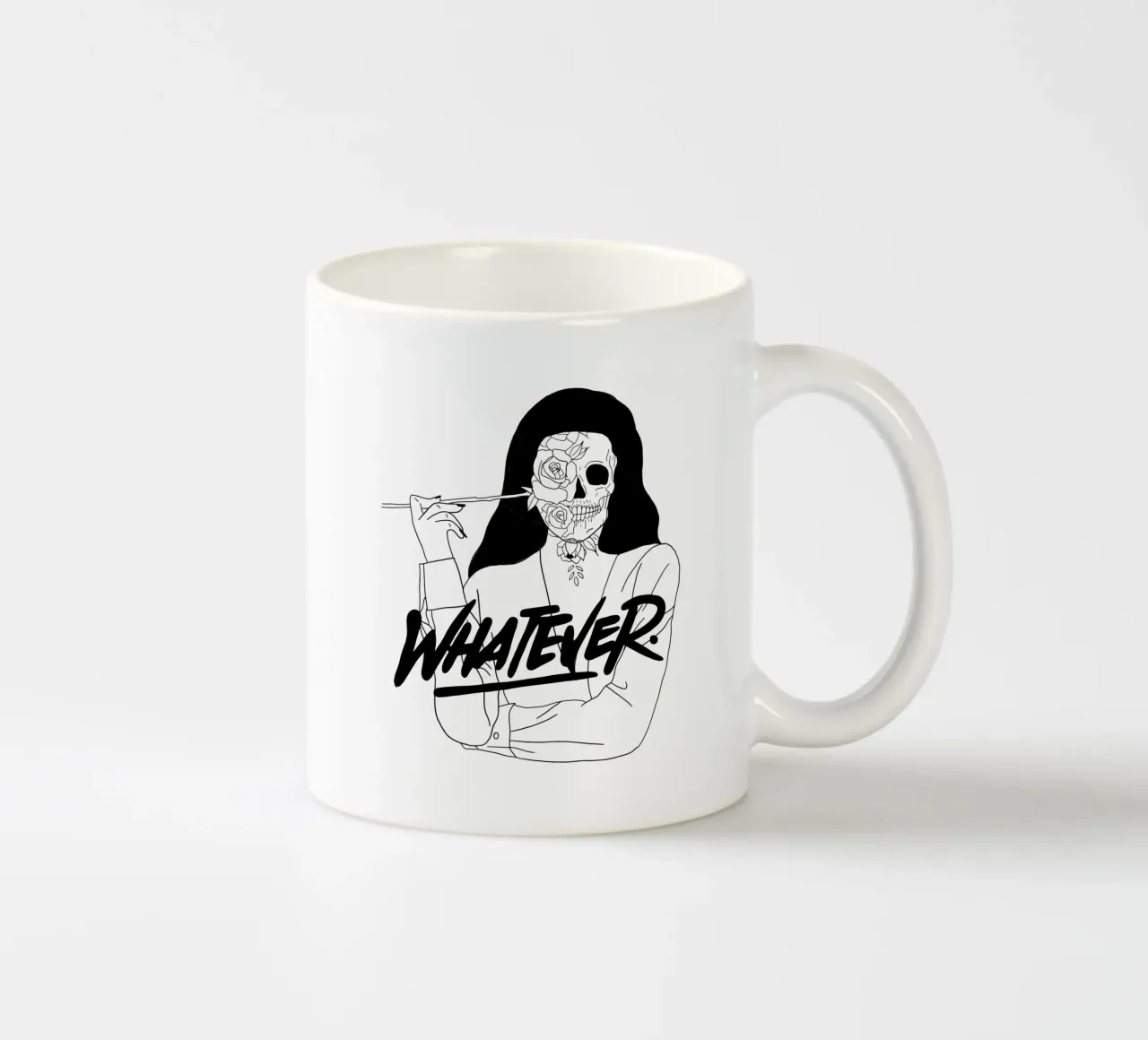 Whatever tazza in ceramica da byh.illustration