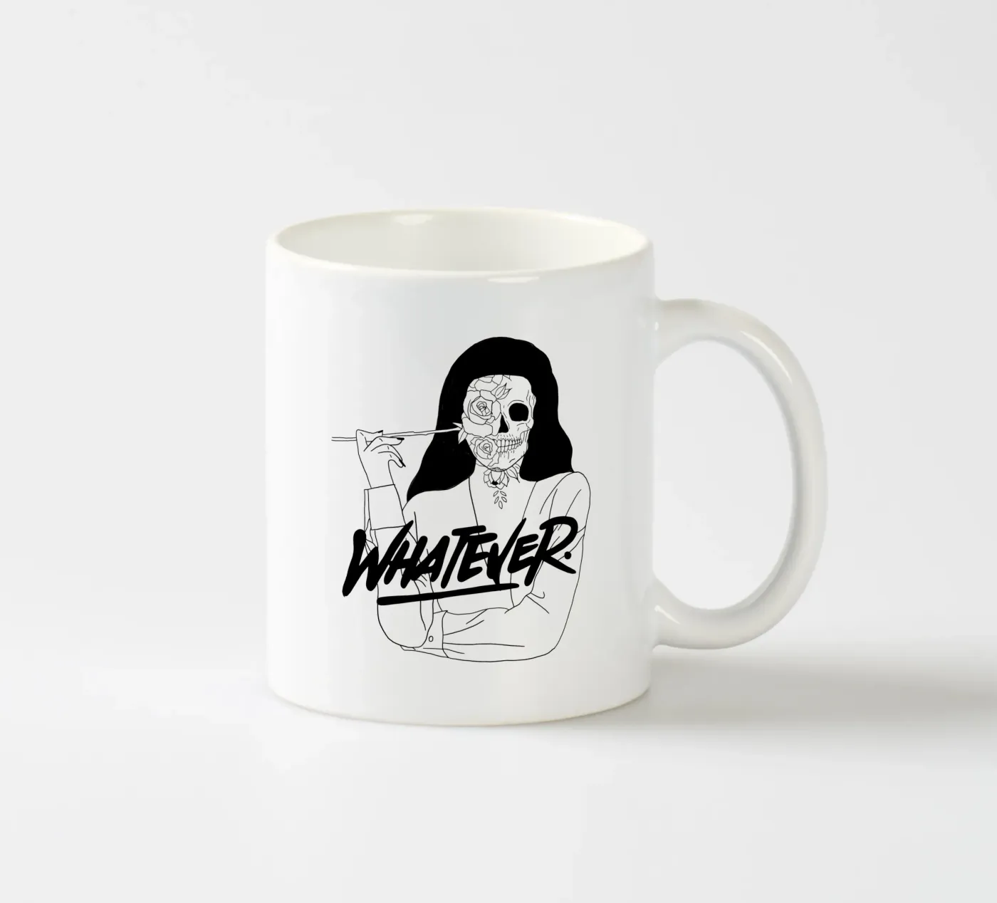 Whatever ceramic mug by byh.illustration