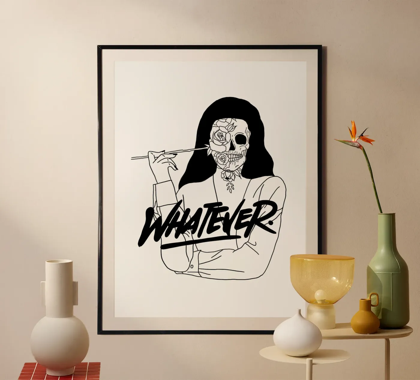 Whatever poster van byh.illustration