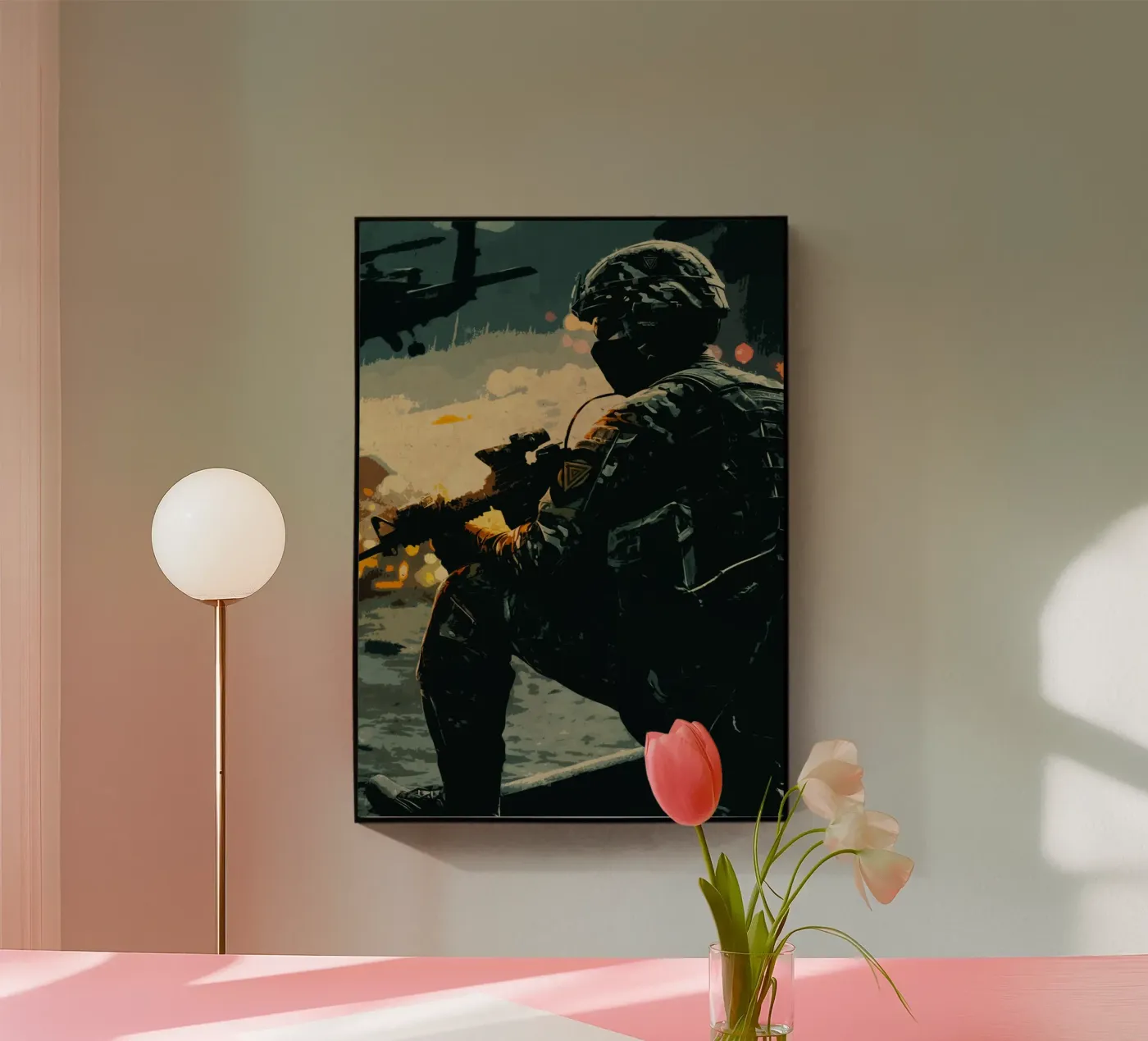 the army Acryl-Glas von AZR