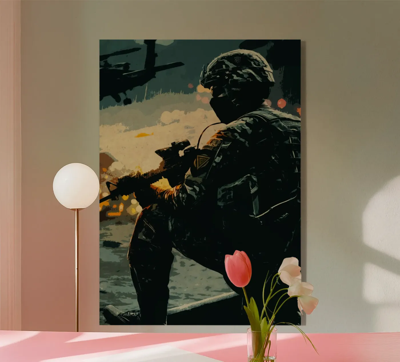 the army Acryl-Glas von AZR