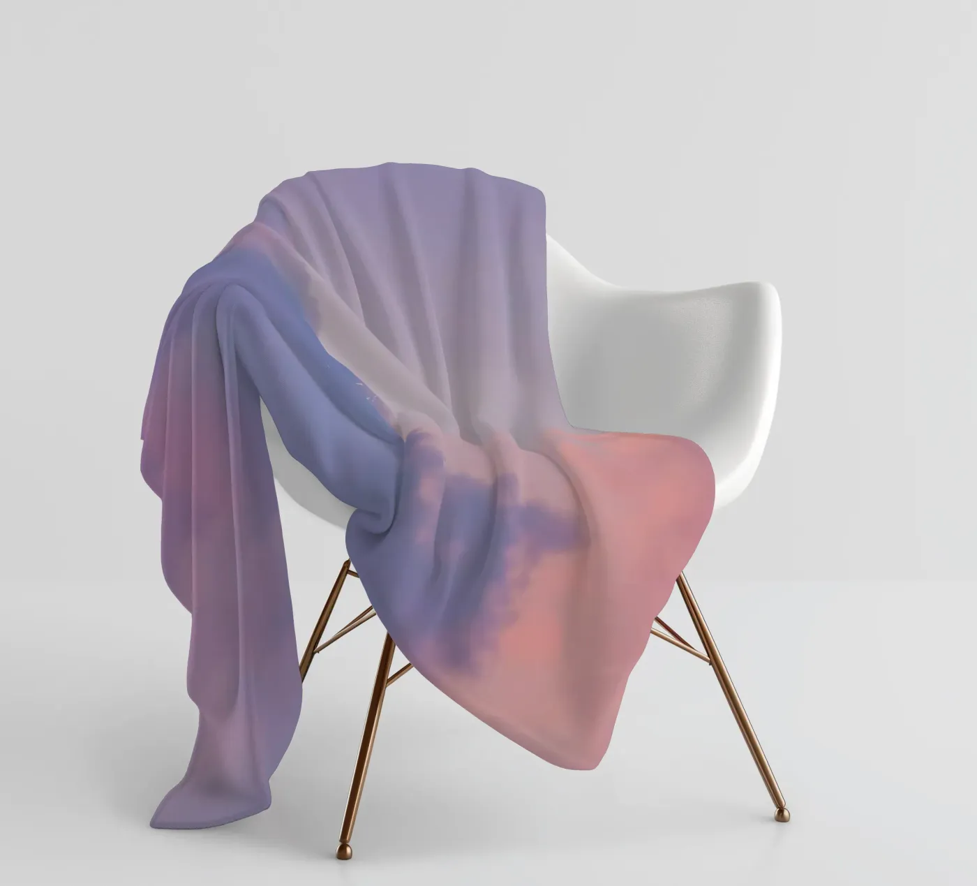 Nuage(s) #13 plaid polaire de Tal Paz-Fridman