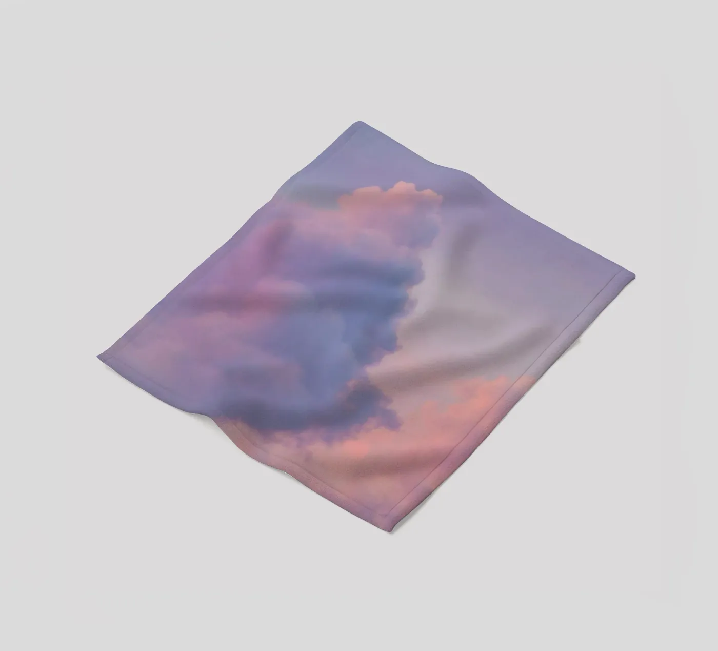 Nuage(s) #13 plaid polaire de Tal Paz-Fridman