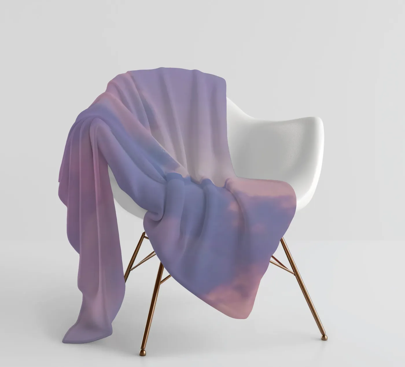 Nuage(s) #13 plaid polaire de Tal Paz-Fridman