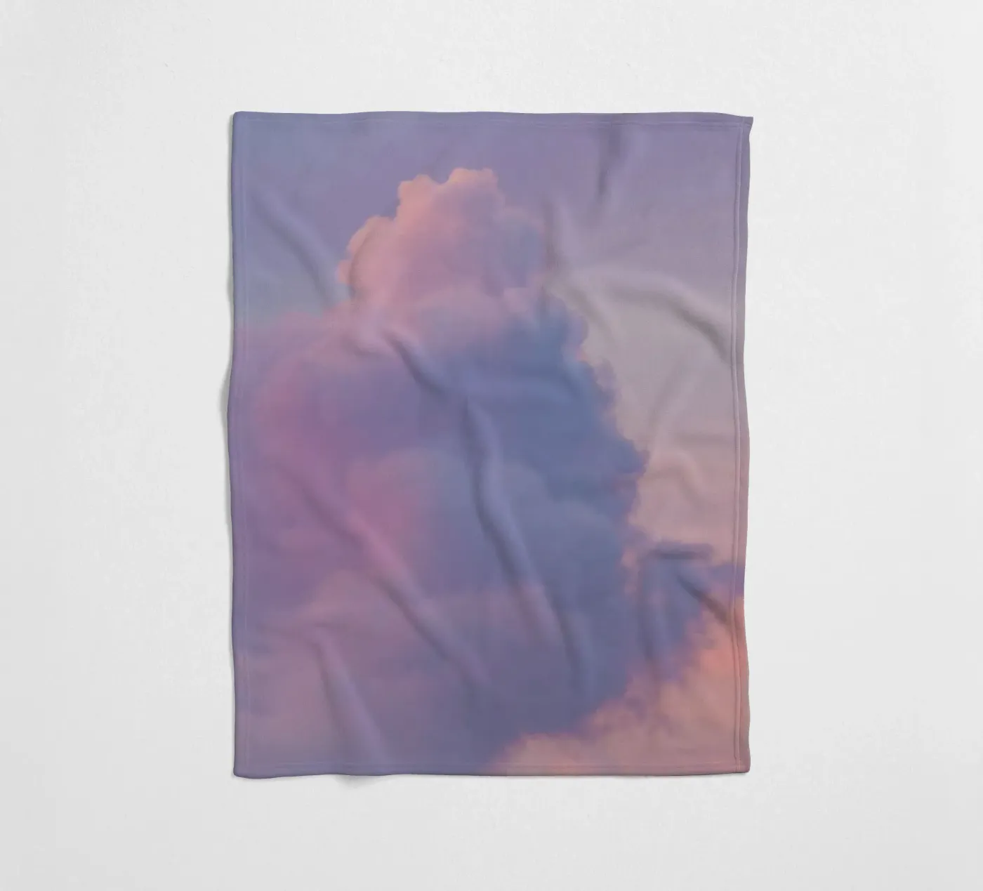 Nuage(s) #13 plaid polaire de Tal Paz-Fridman