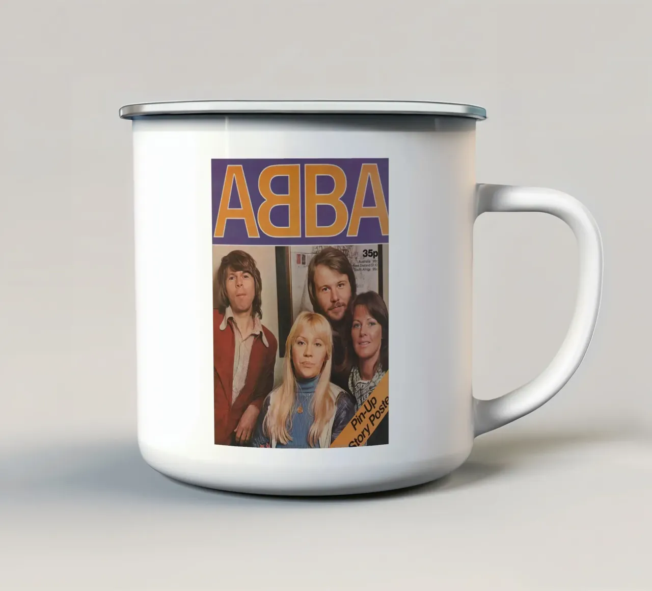 ABBA tazza in smalto da xerintinghorp