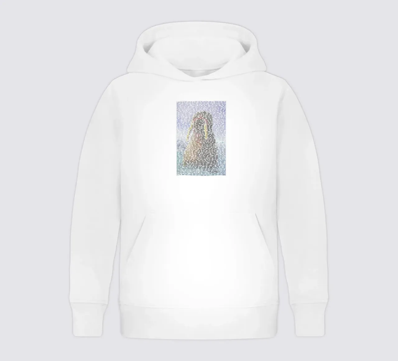 I Am The Walrus felpa bambino con cappuccio da Robotic Ewe
