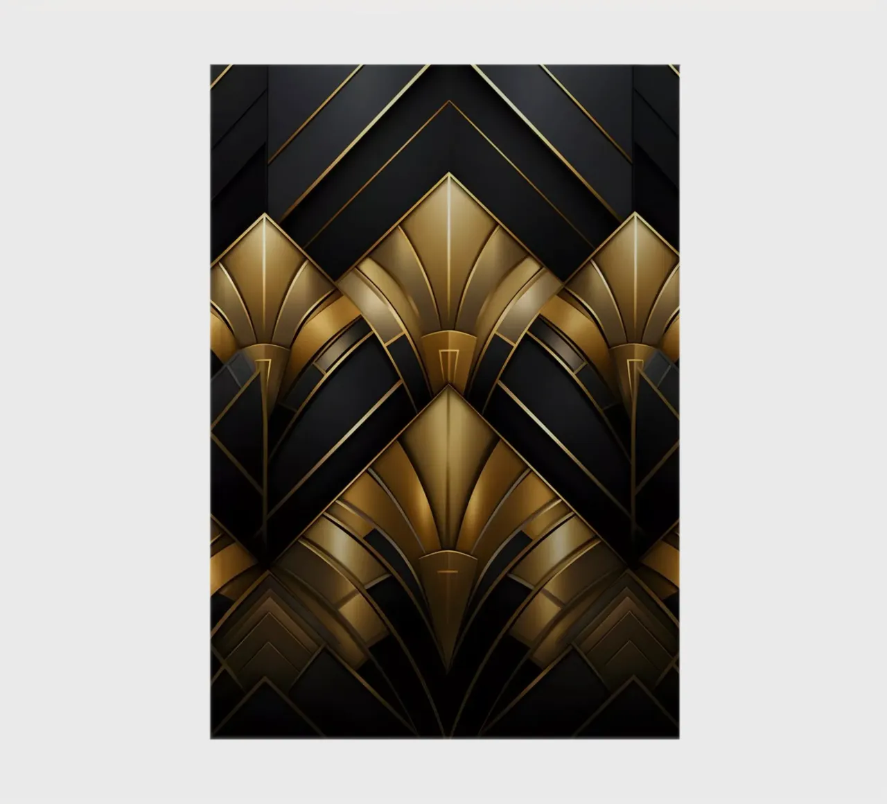 Art Deco 04 notebook by M-Ulrich-Digital Art