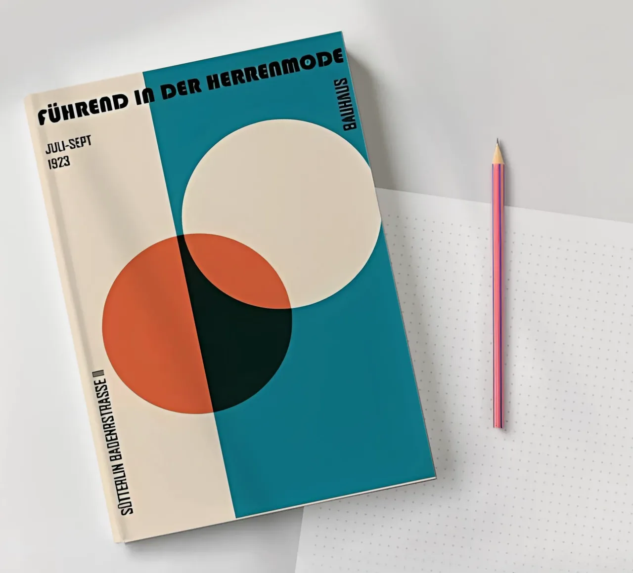 Minimalist notebook by Hiroto Mori