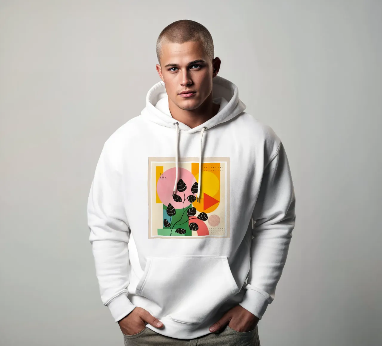 Tropical Geometry 9 felpa con cappuccio da cityart