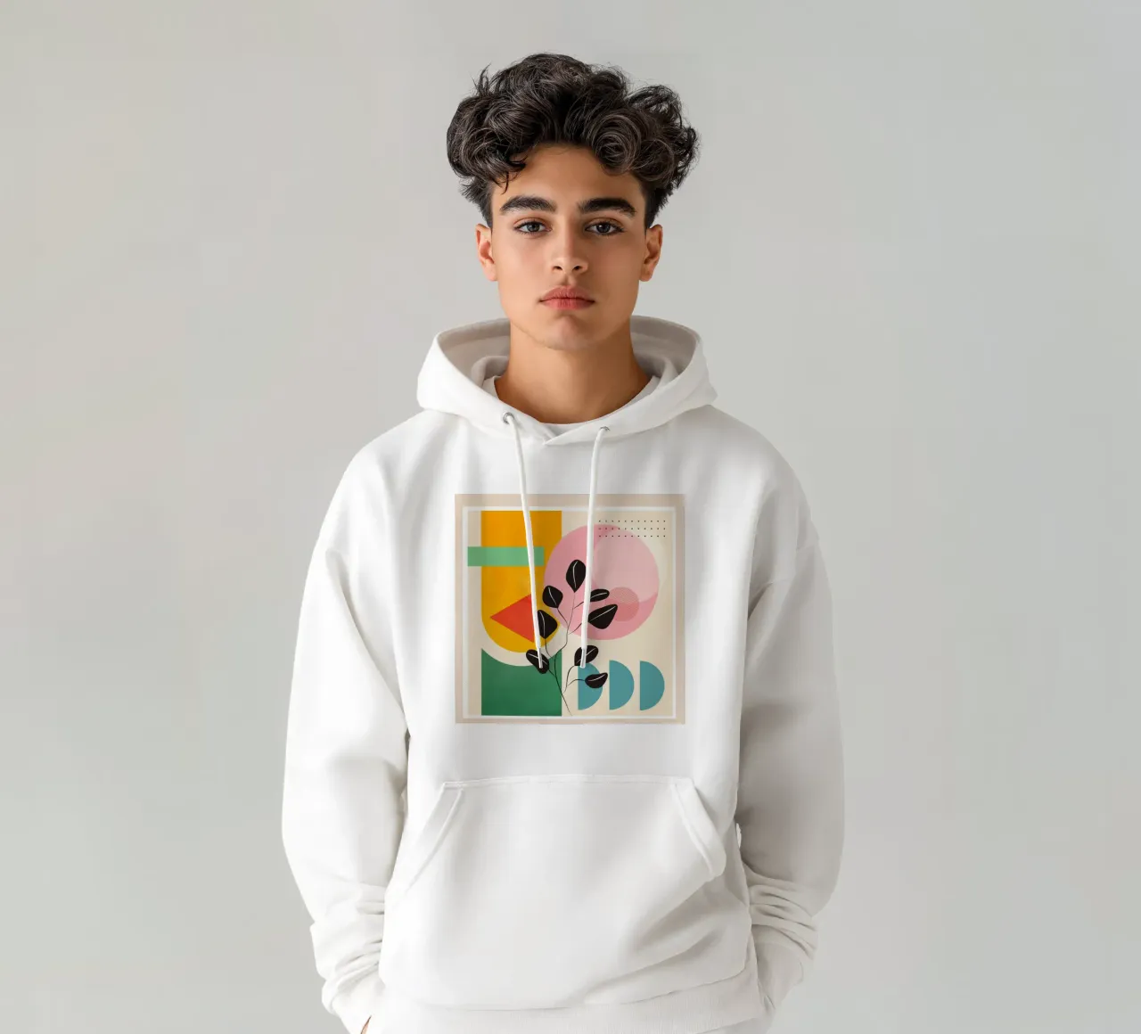 Tropical Geometry 10 felpa con cappuccio da cityart