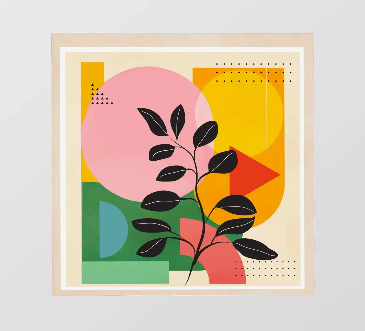 Tropical Geometry 11 telo in pvc da cityart