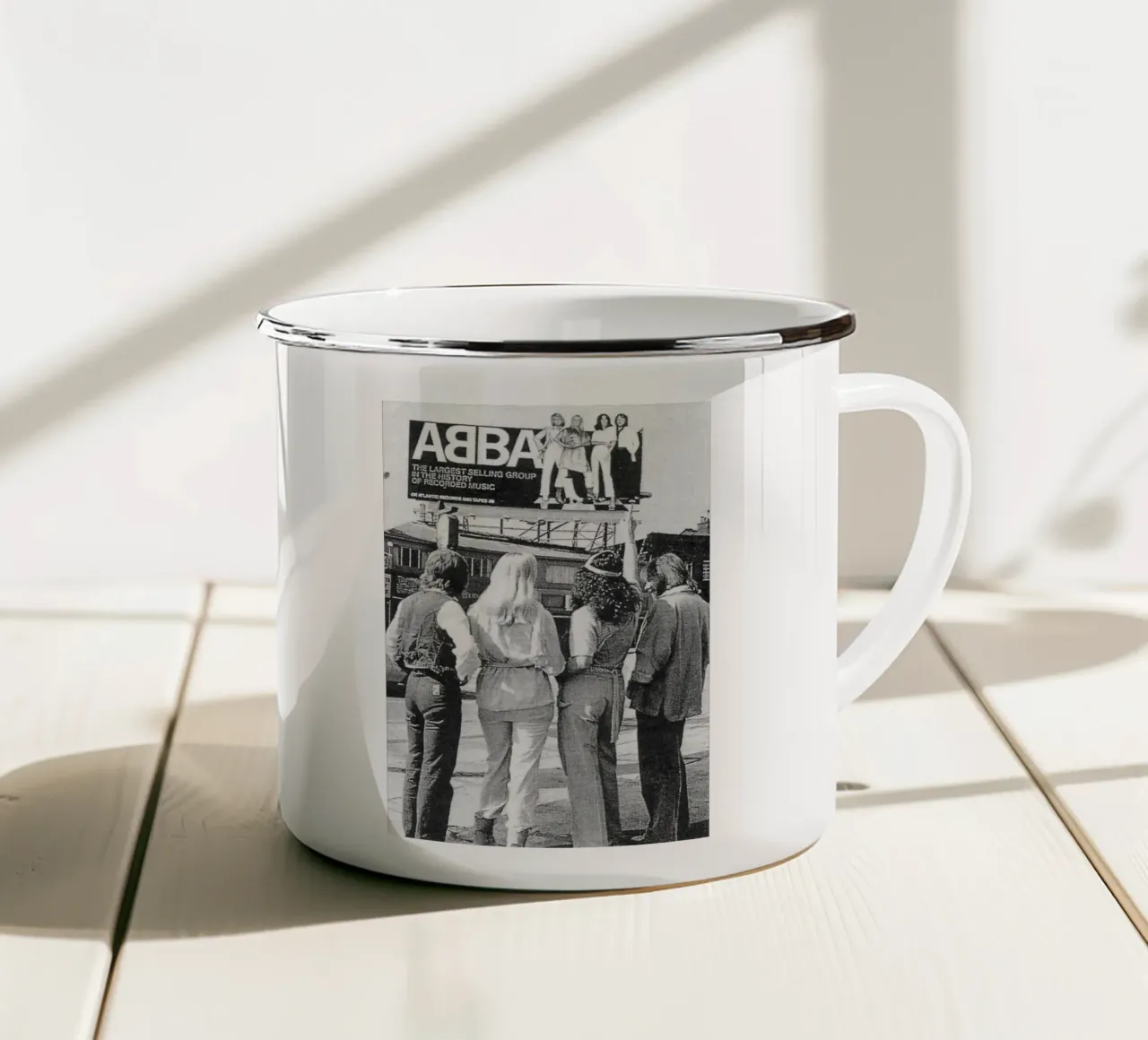 Abba tazza in smalto da xerintinghorp