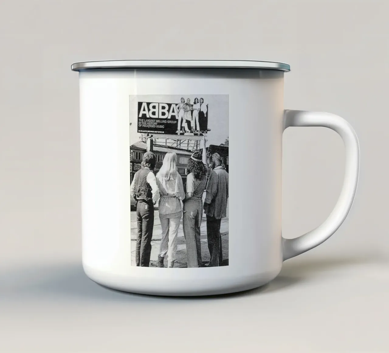 Abba tazza in smalto da xerintinghorp