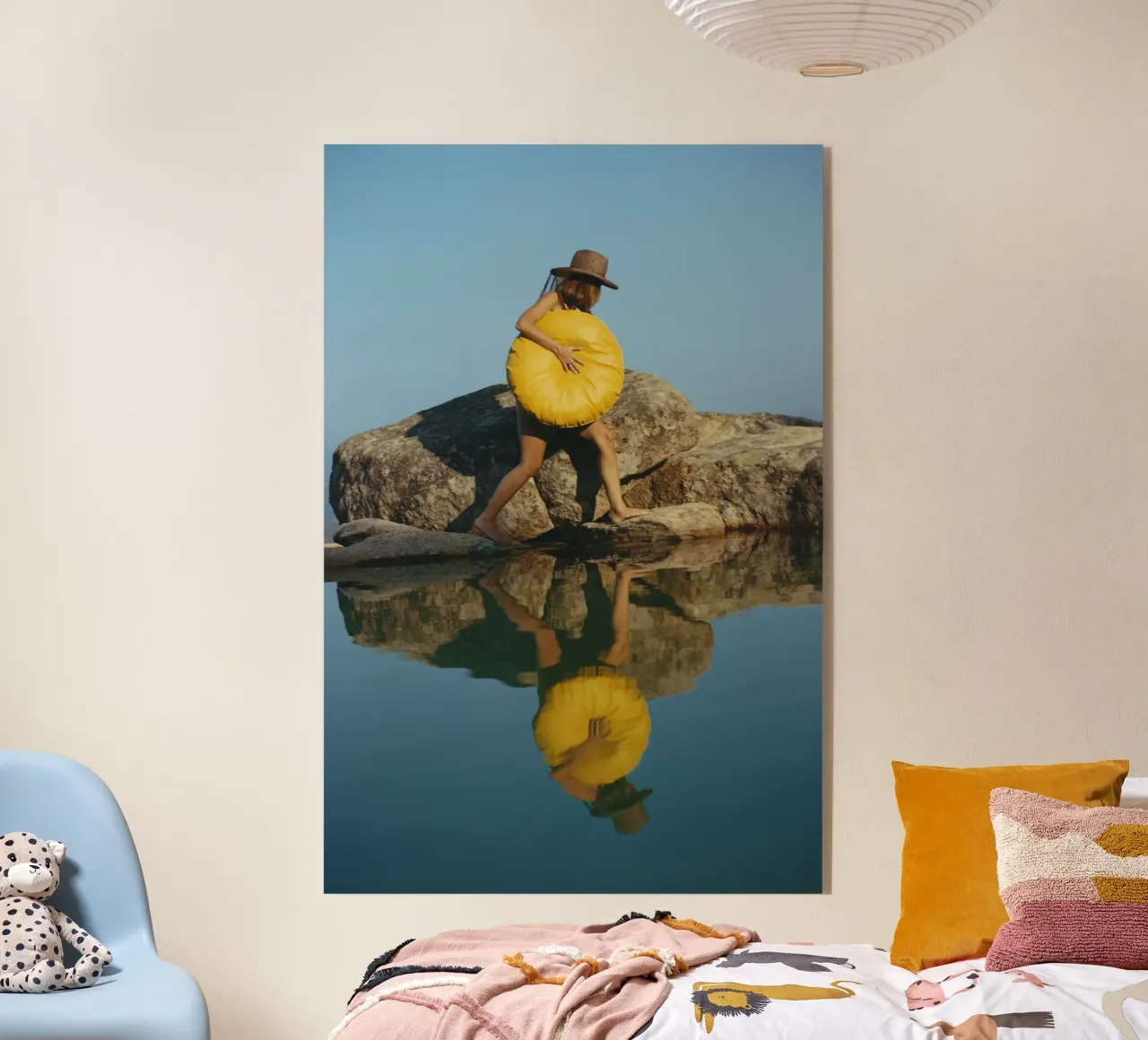 Finding A Spot Slim Aarons 1973 plexiglass da GEOLOG