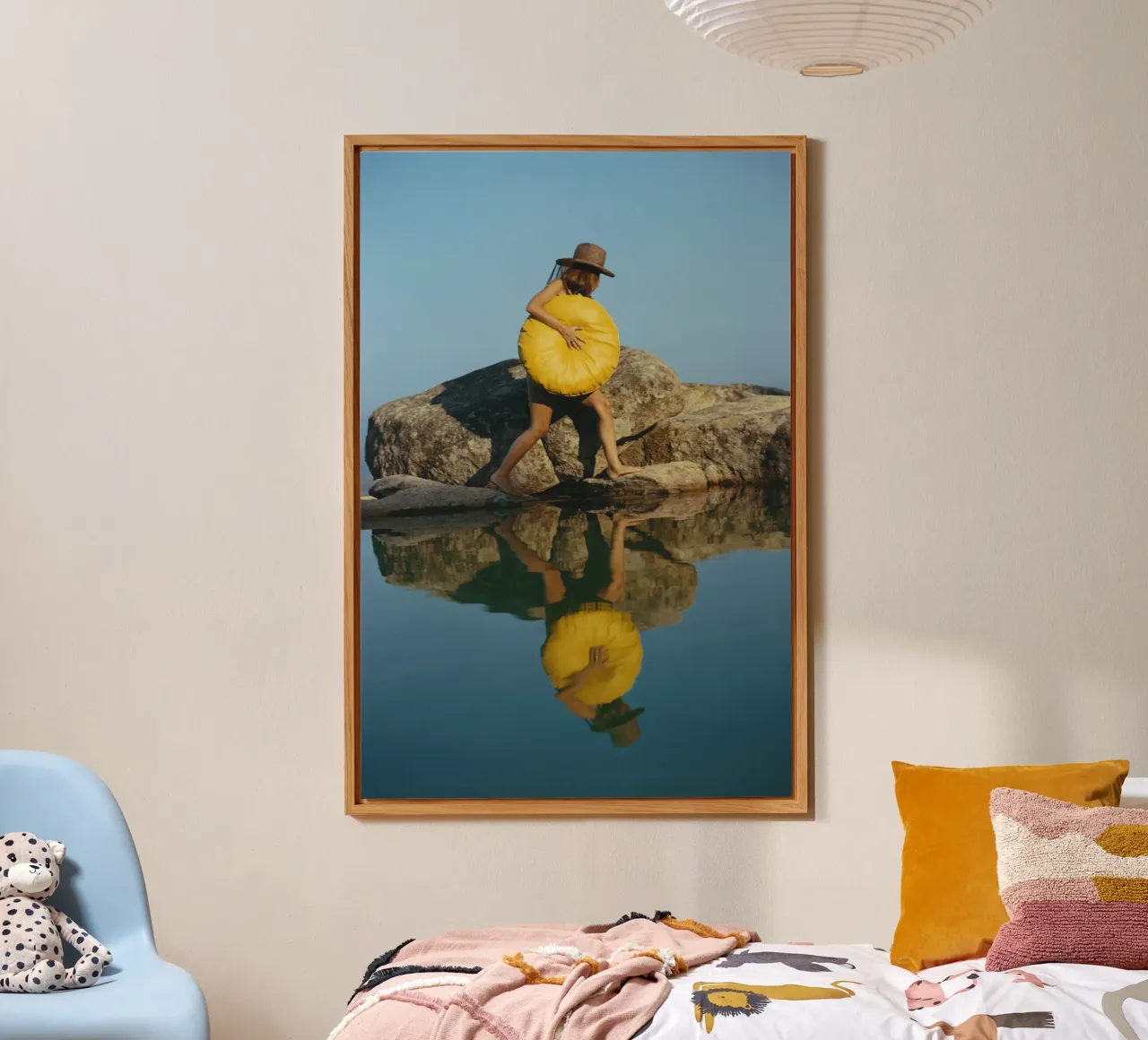 Finding A Spot Slim Aarons 1973 alluminio dibond da GEOLOG