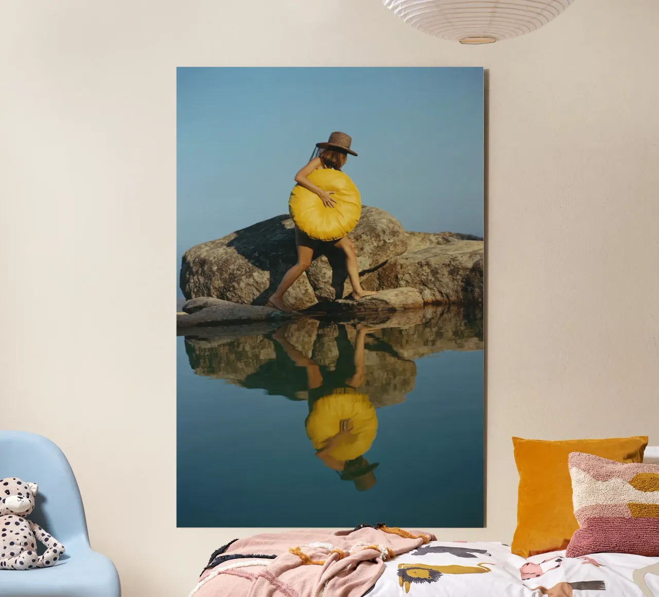 Finding A Spot Slim Aarons 1973 alluminio dibond da GEOLOG