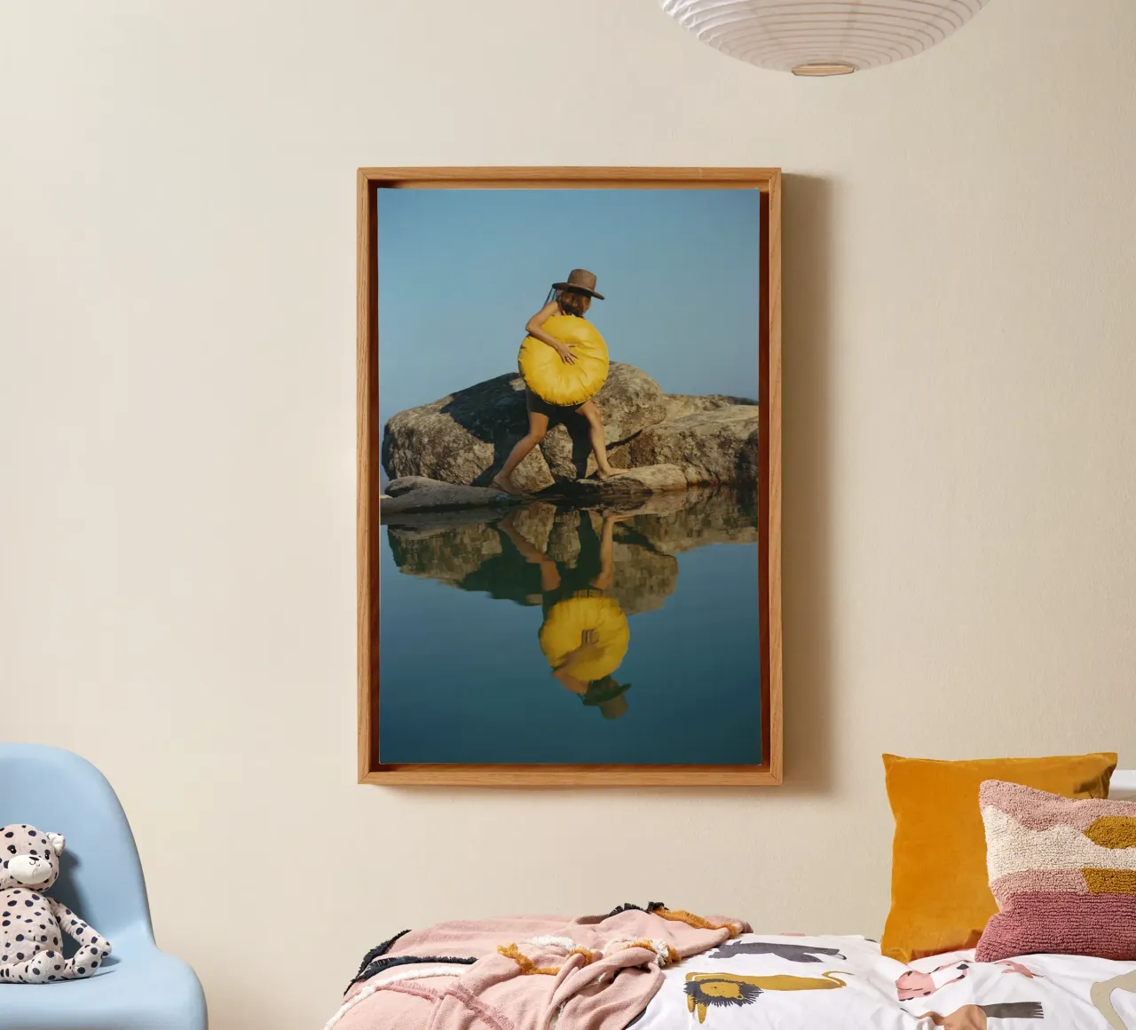 Finding A Spot Slim Aarons 1973 tela da GEOLOG