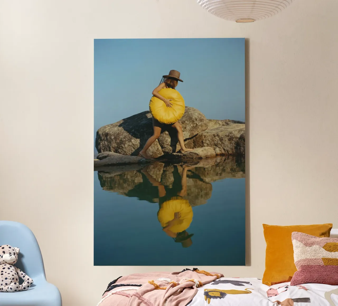 Finding A Spot Slim Aarons 1973 tela da GEOLOG