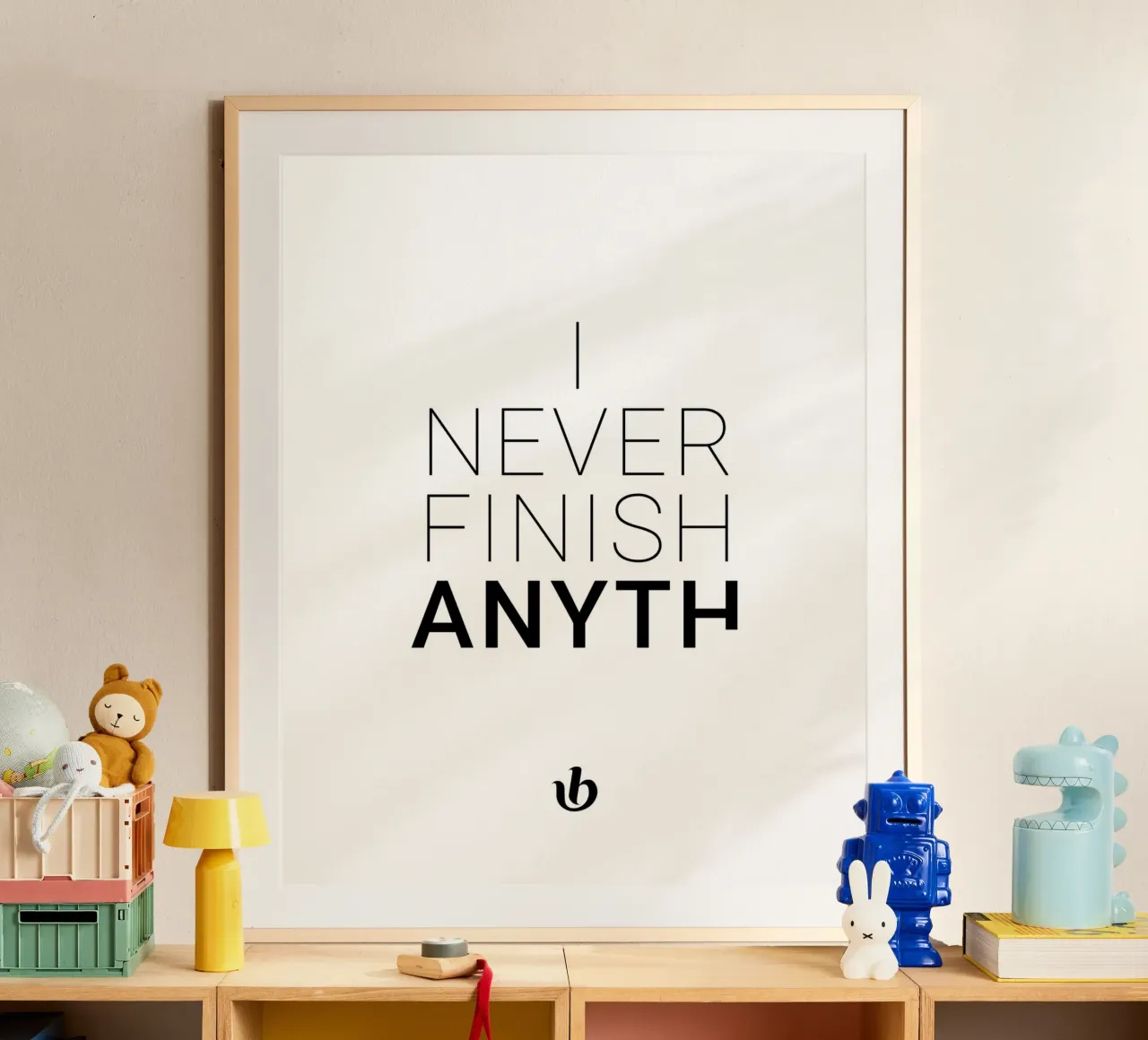 I Never Finish Anything hahnemühle by byh.illustration