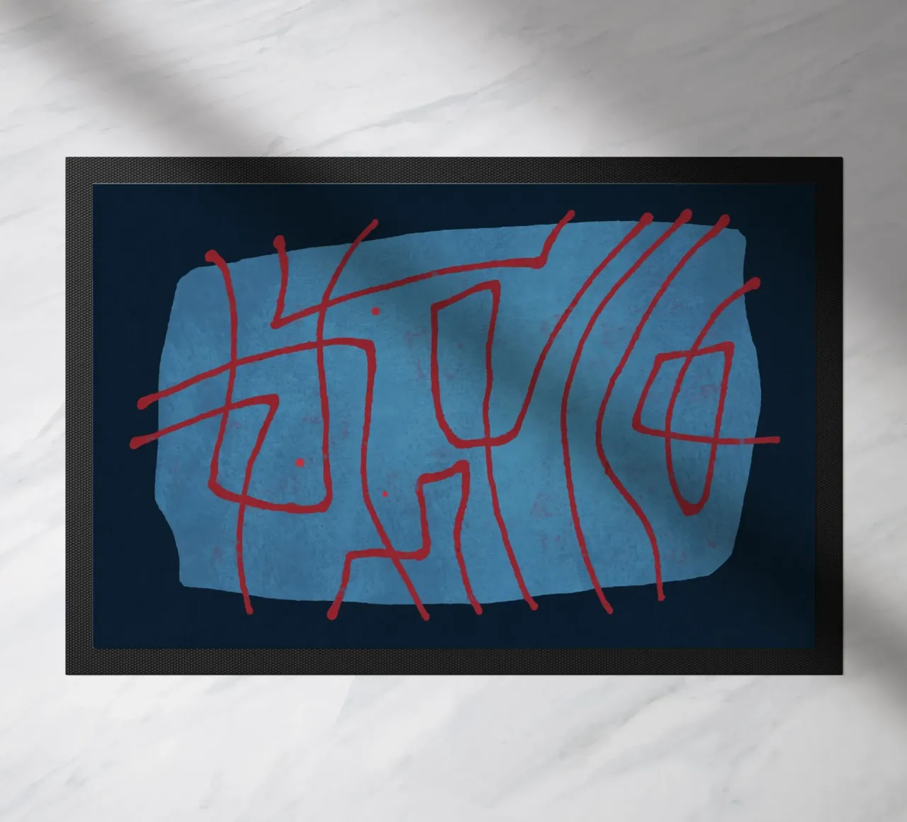 Ink Work 024 doormat by amini54