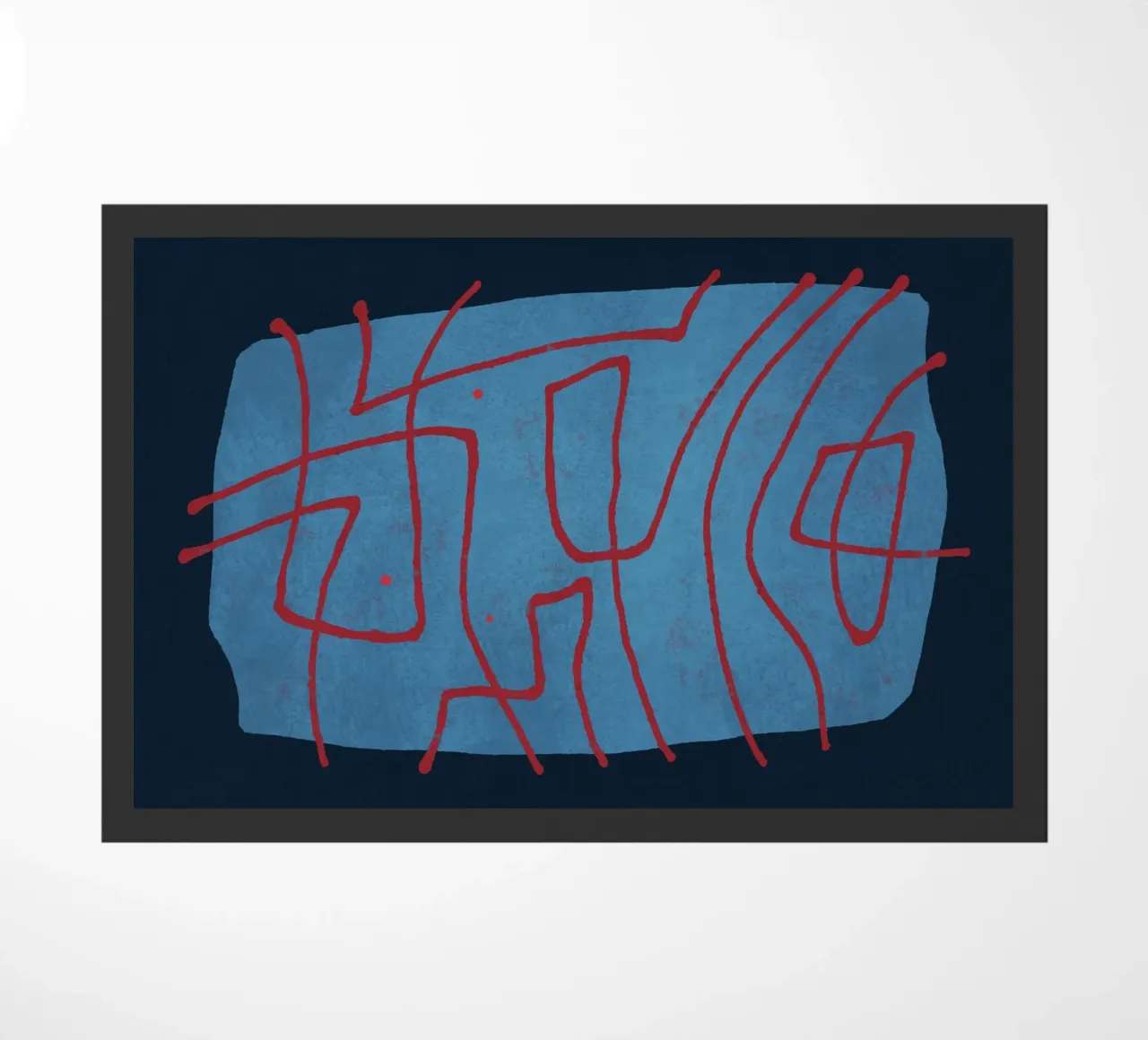 Ink Work 024 doormat by amini54