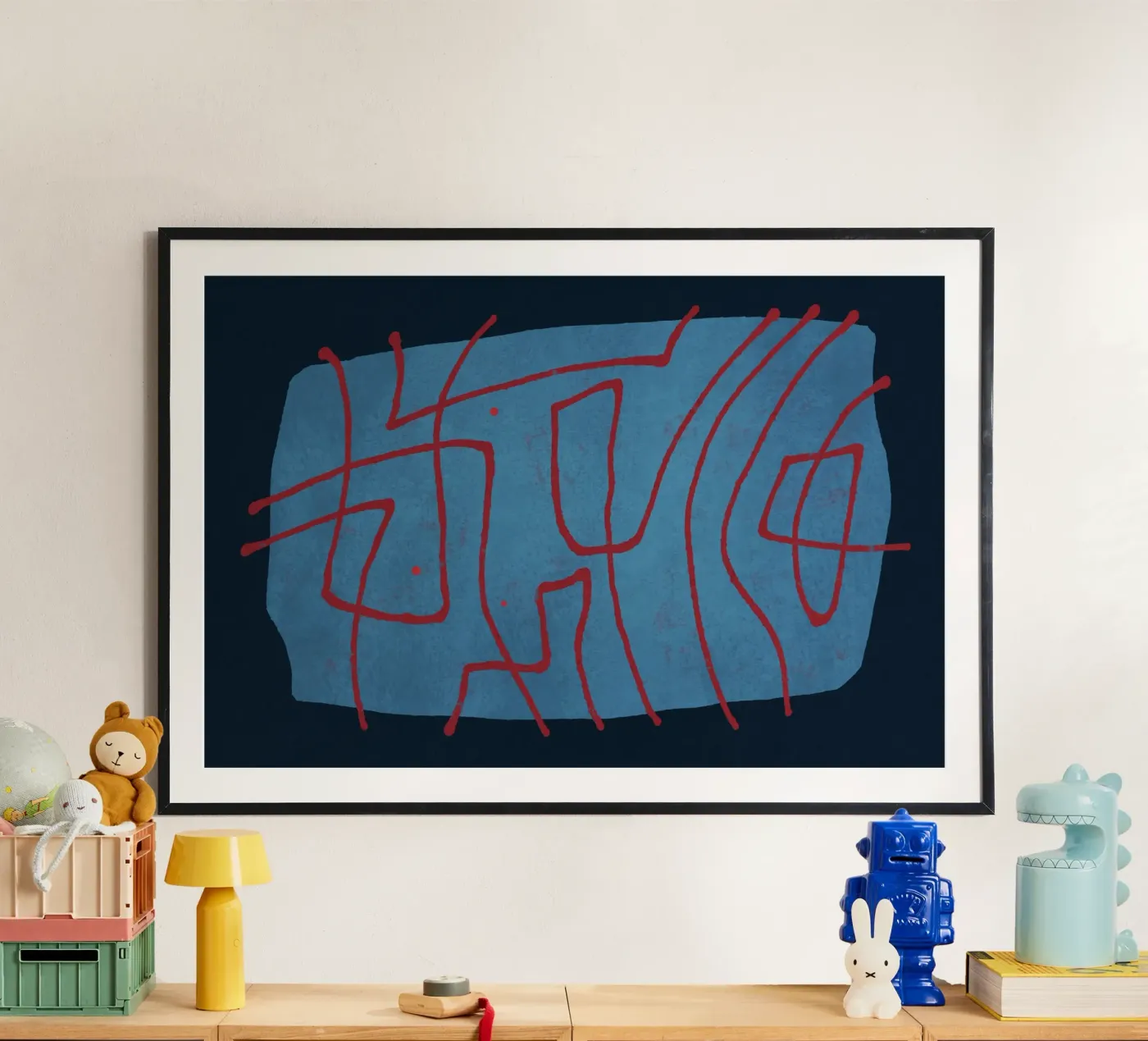 Ink Work 024 poster by amini54