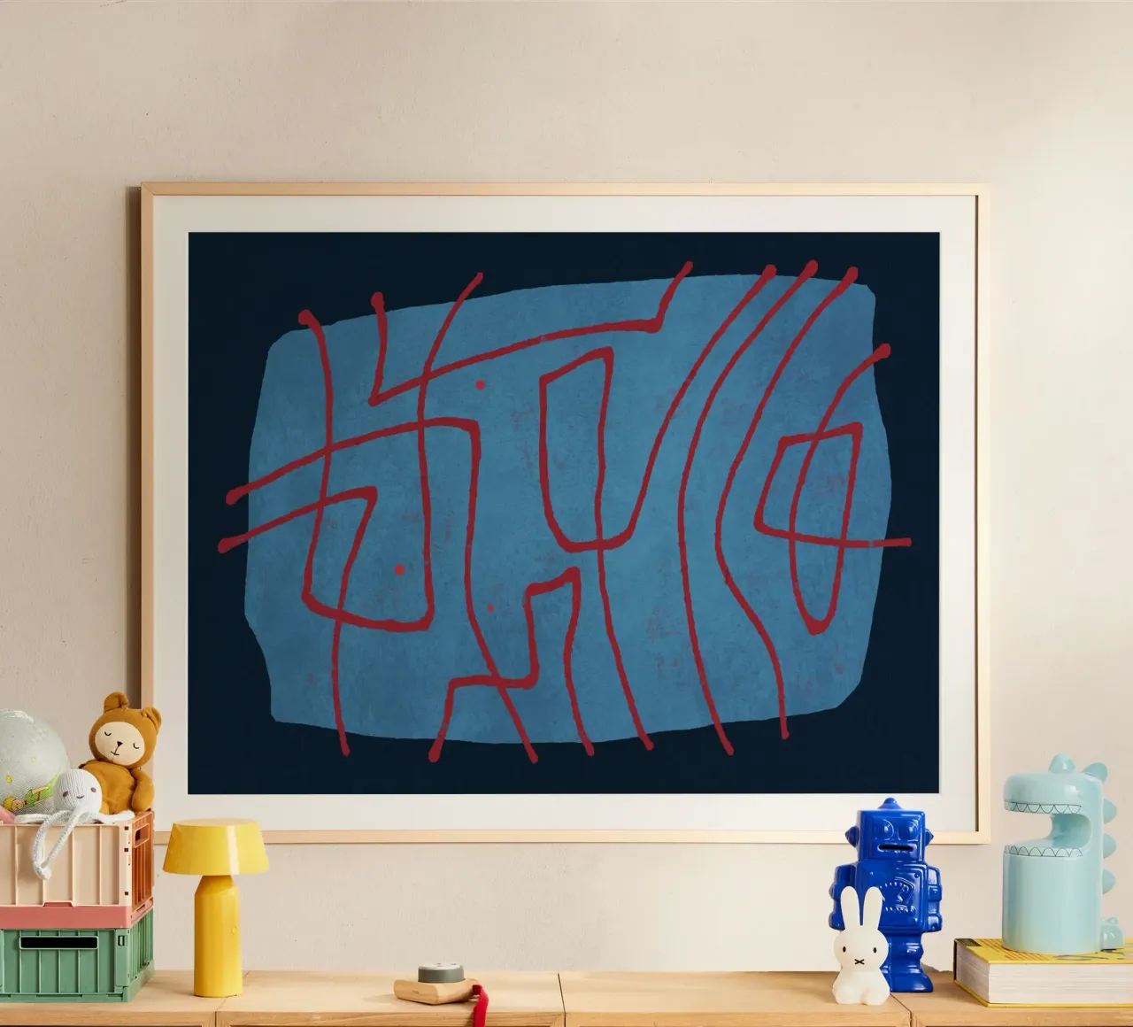 Ink Work 024 poster by amini54