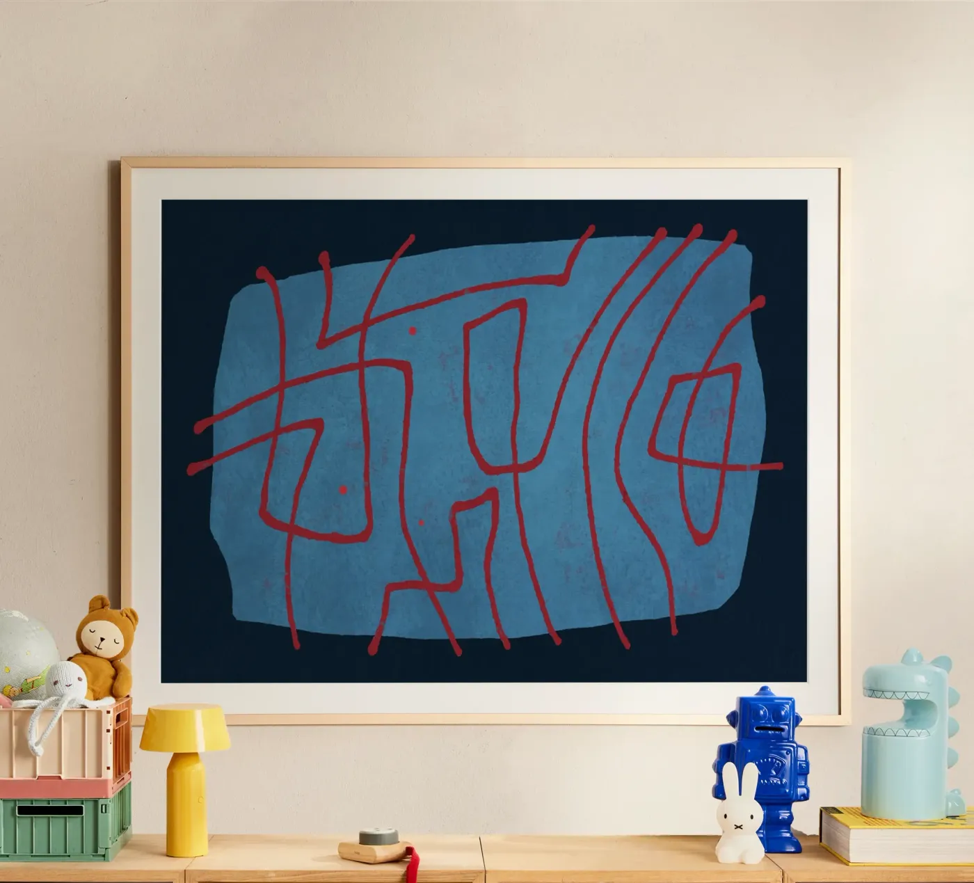 Ink Work 024 poster by amini54