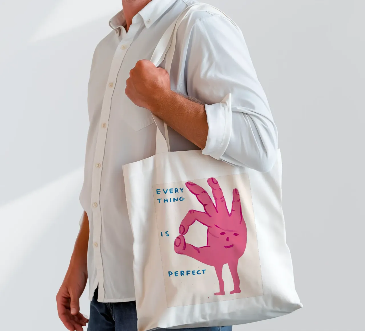 Tutto è perfetto borsa in juta da Annie