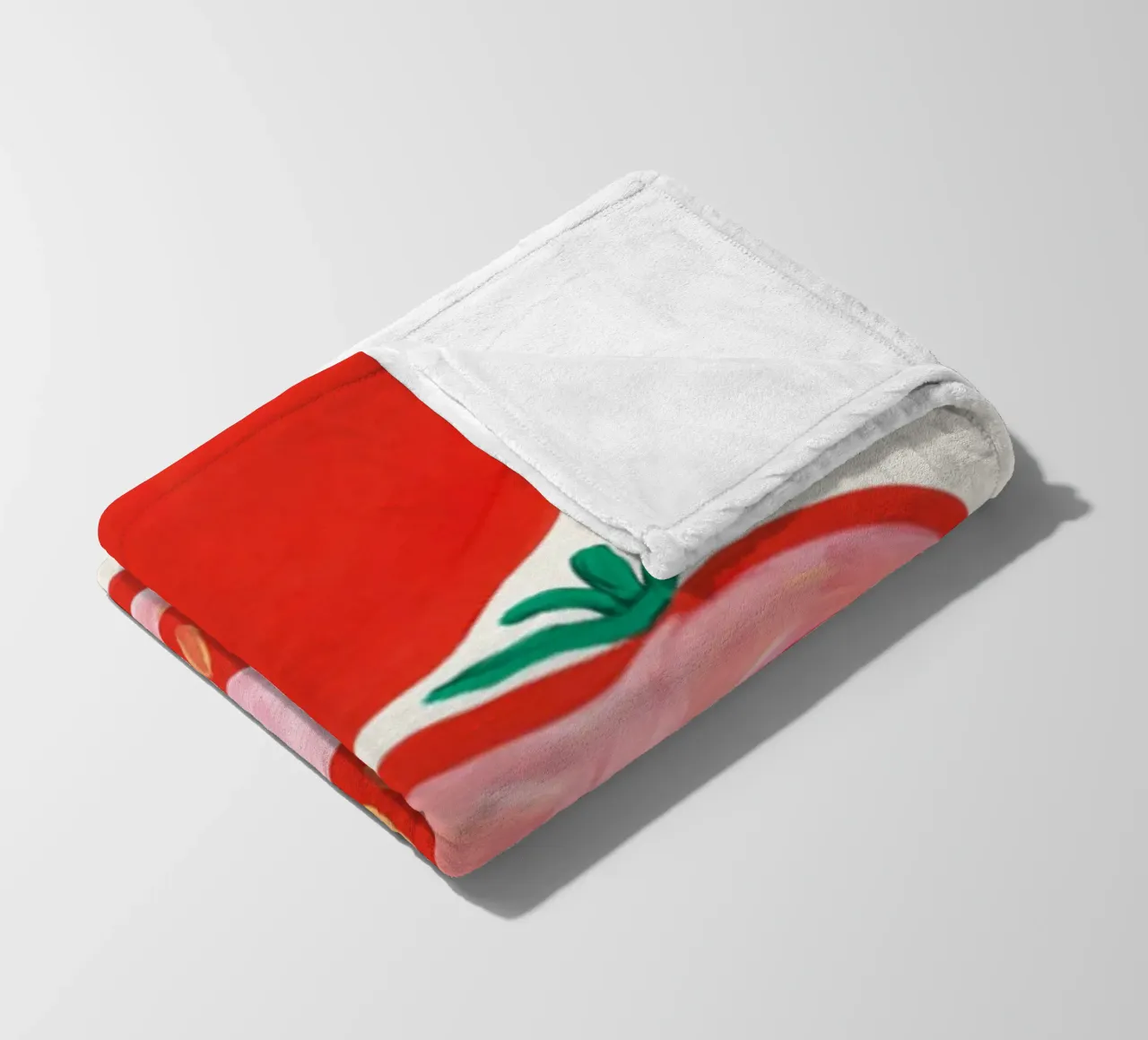 Se non ti piacciono i pomodori - Poster di David Shrigley coperta in pile da Annie