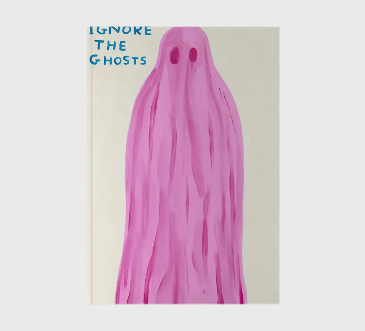 Ignore The Ghost notebook by Annie