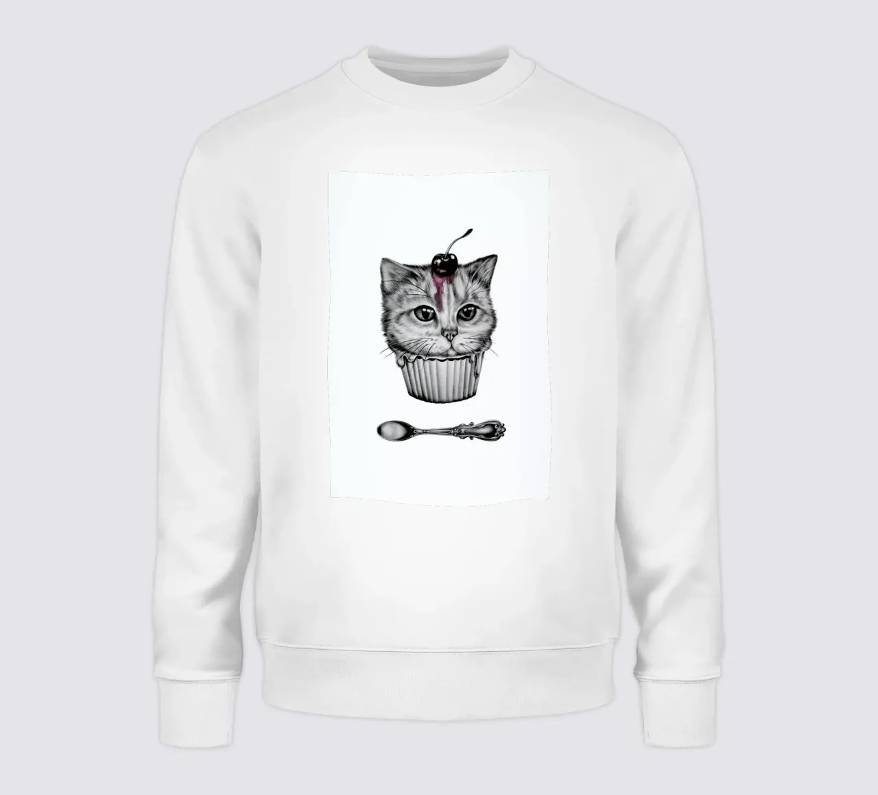 Cupcat felpa da Maria Vdovichenko