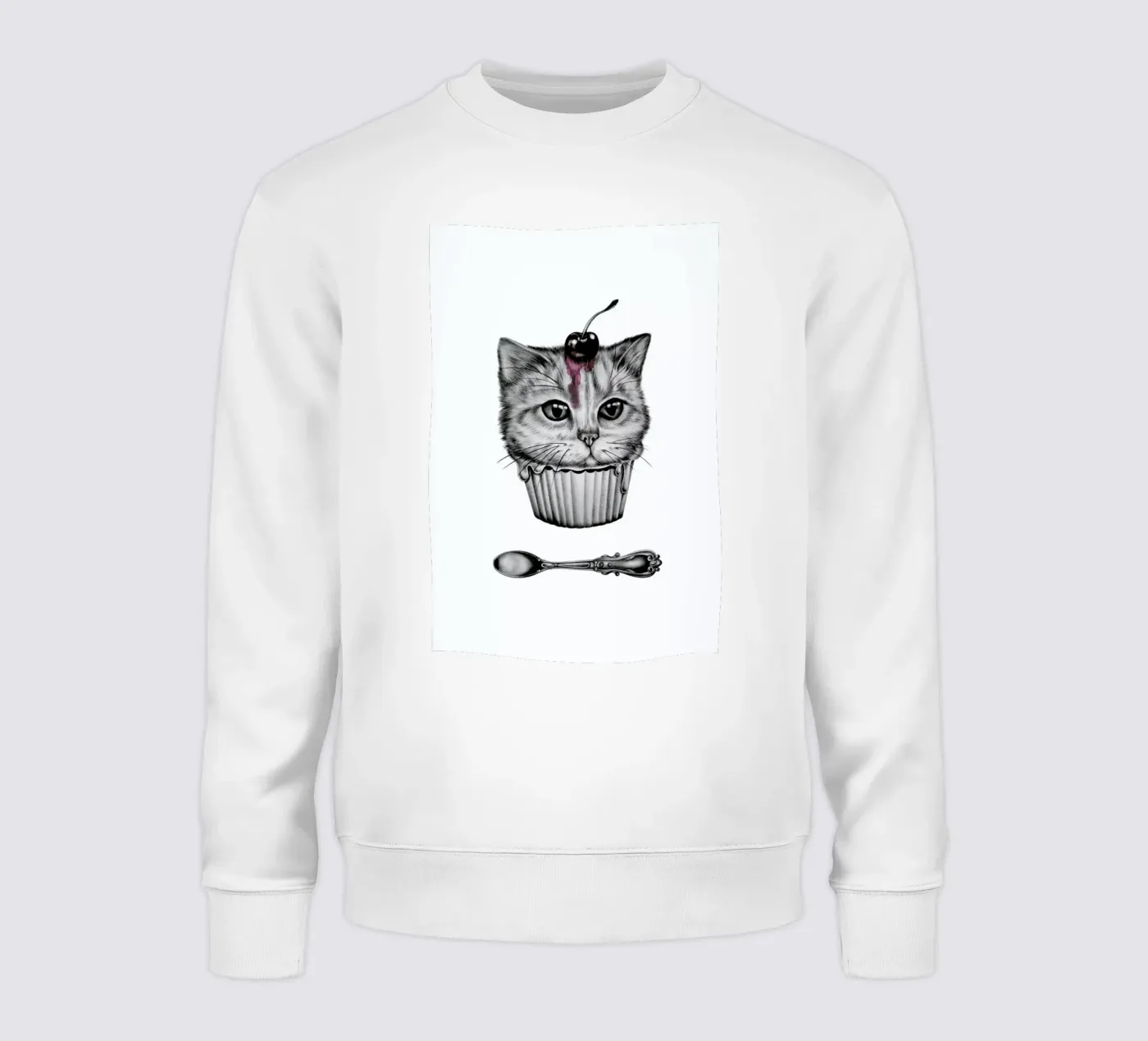 Cupcat felpa da Maria Vdovichenko