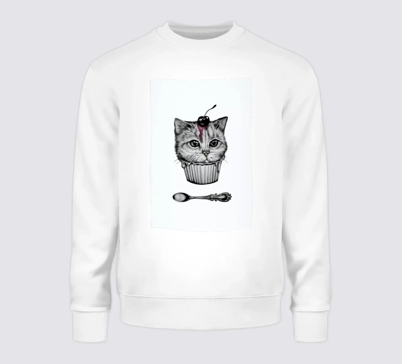 Cupcat felpa da Maria Vdovichenko