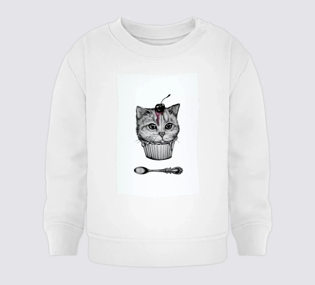 Cupcat felpa neonato da Maria Vdovichenko