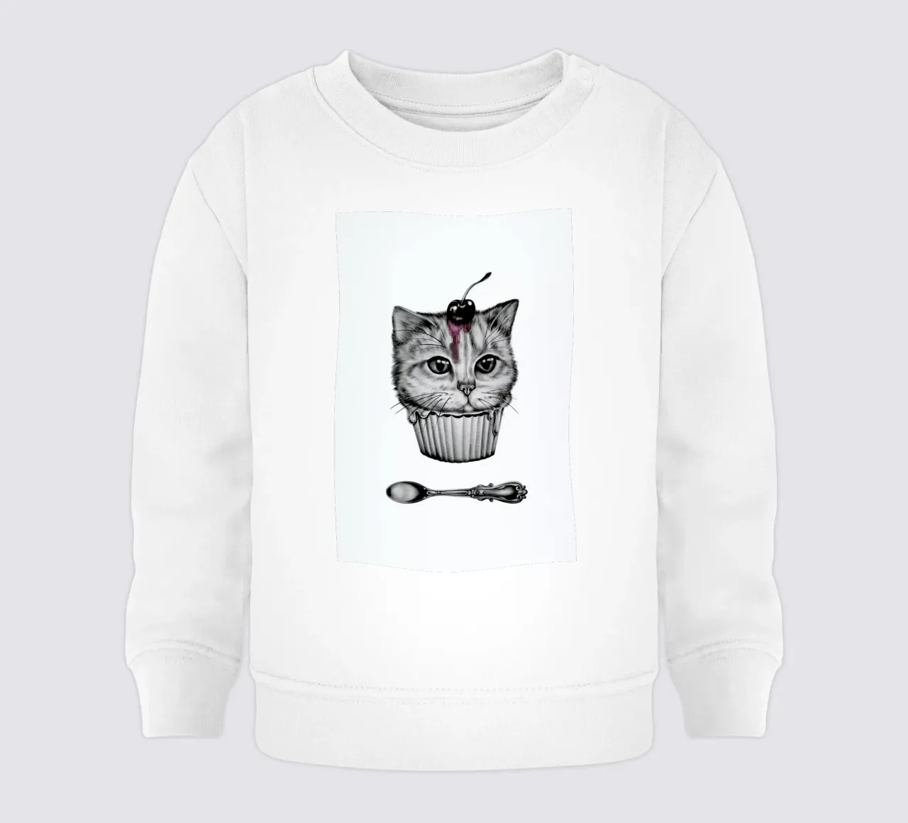 Cupcat felpa neonato da Maria Vdovichenko