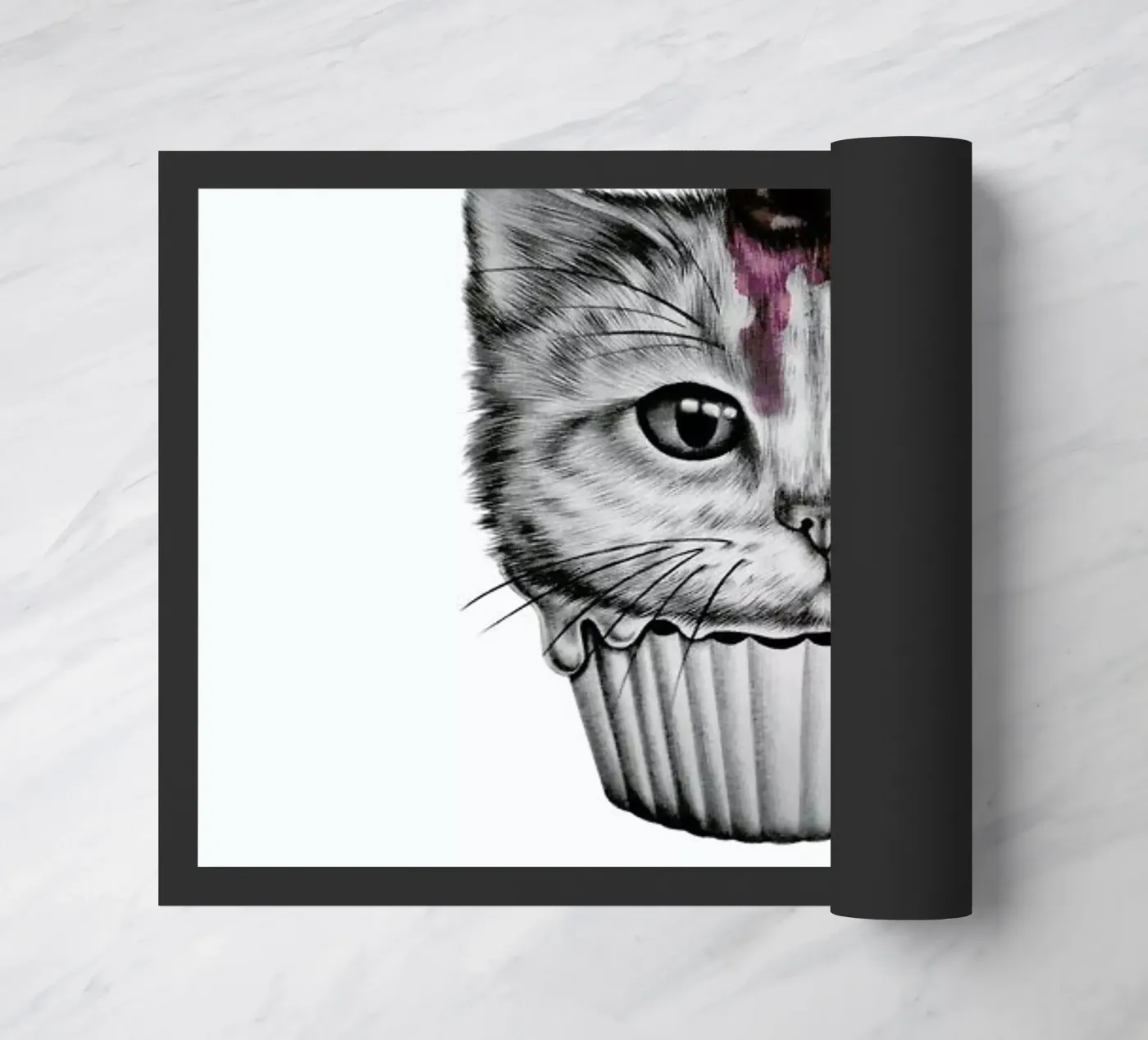 Cupcat zerbino da Maria Vdovichenko