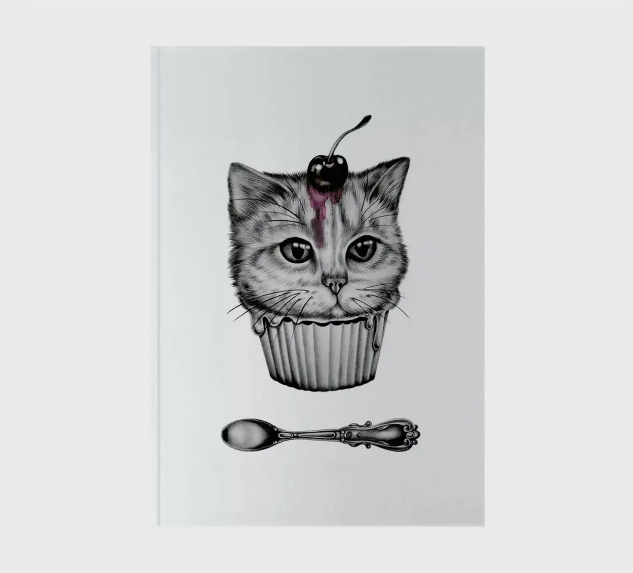 Cupcat notebook by Maria Vdovichenko