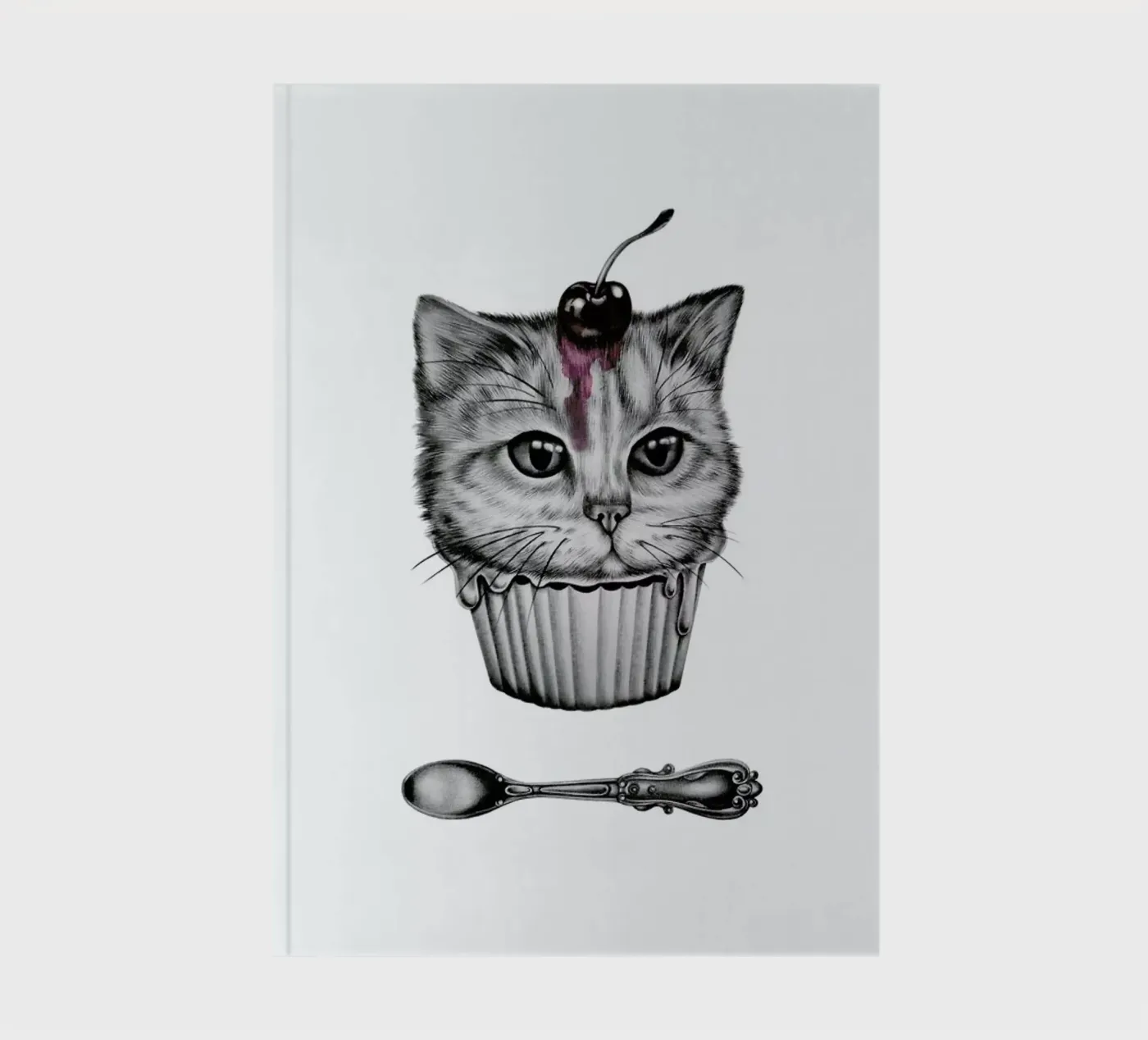 Cupcat Notizbuch von Maria Vdovichenko